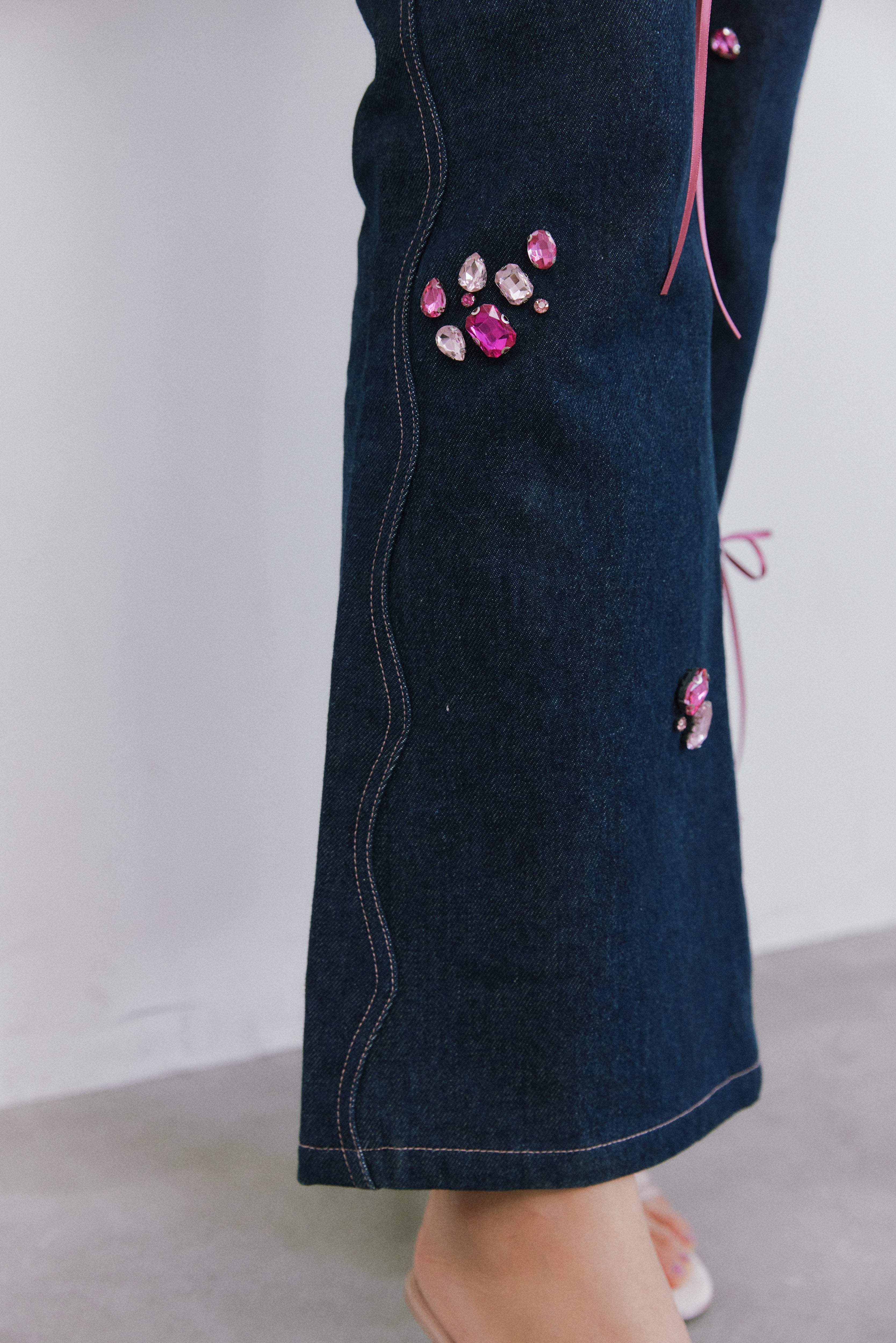 JEWELED DENIM