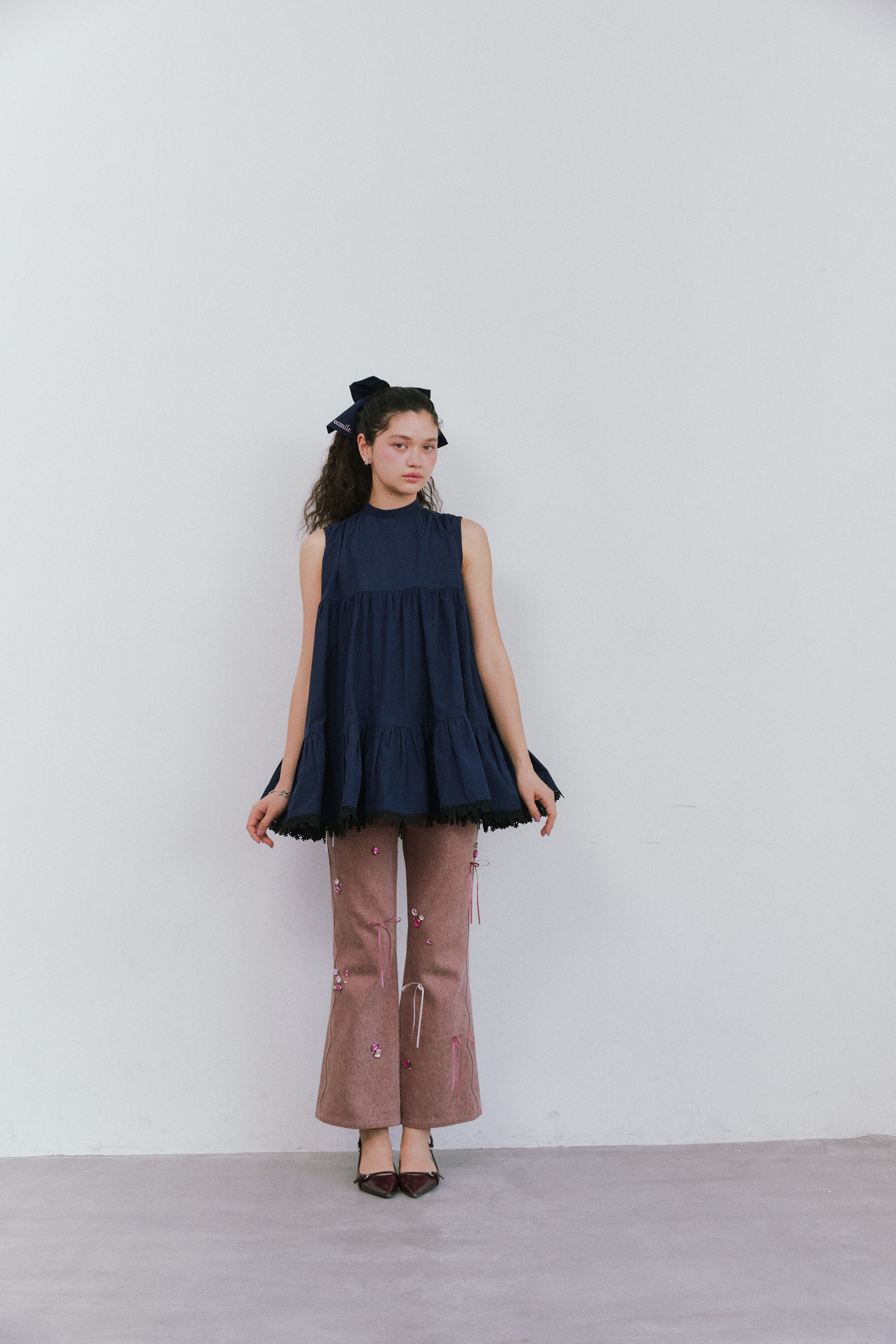 PETAL LACE TUNIC SET