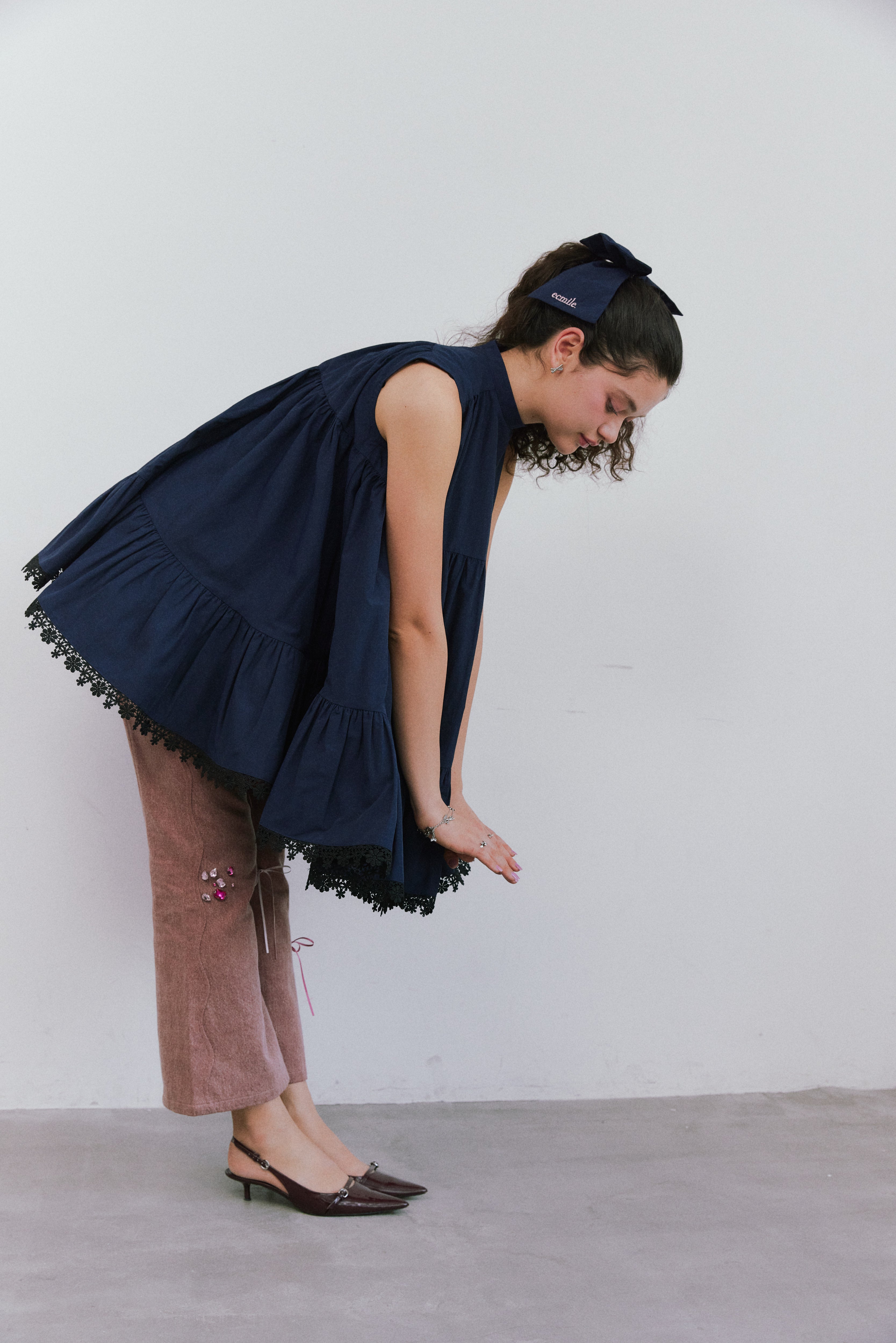 PETAL LACE TUNIC SET