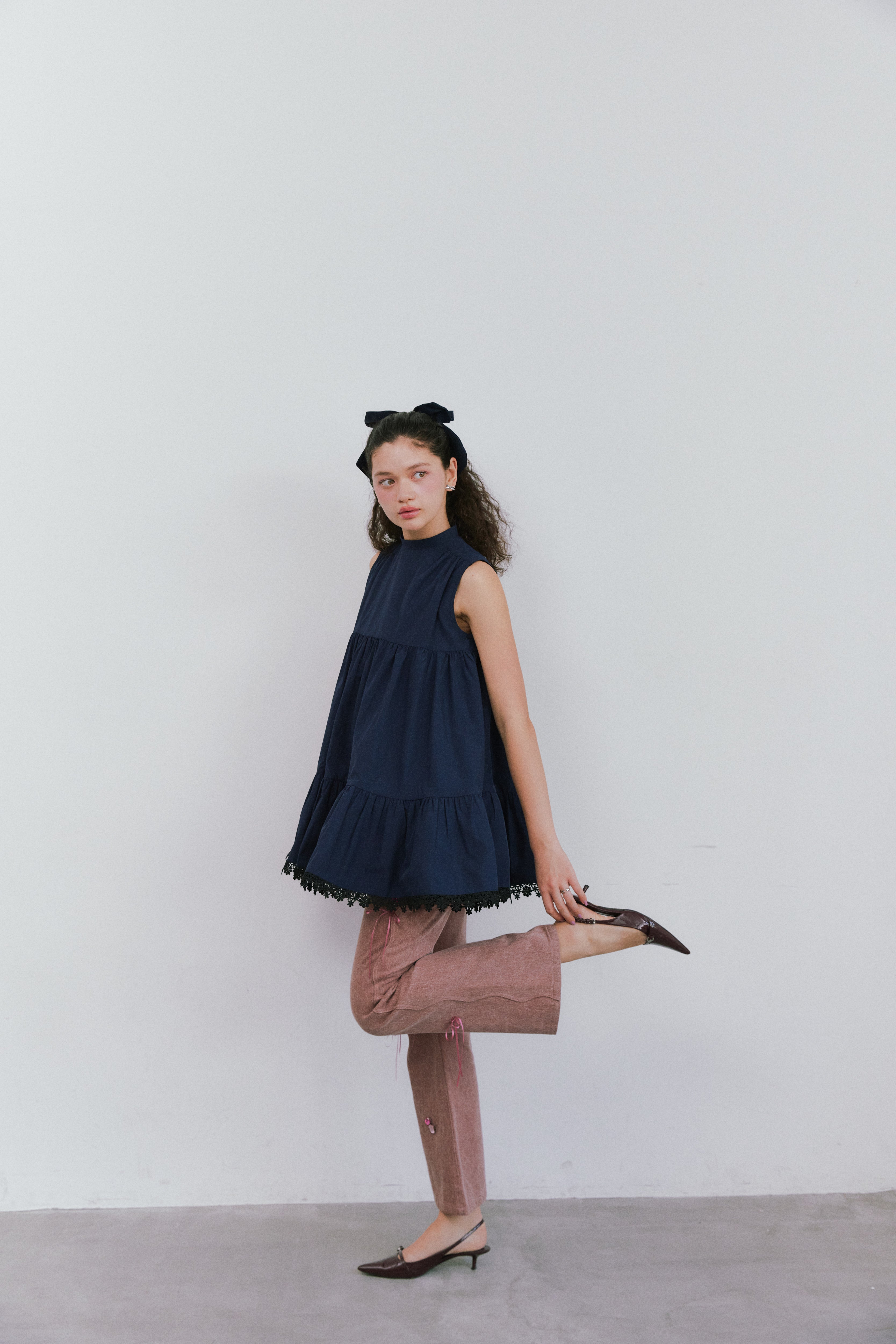 PETAL LACE TUNIC SET