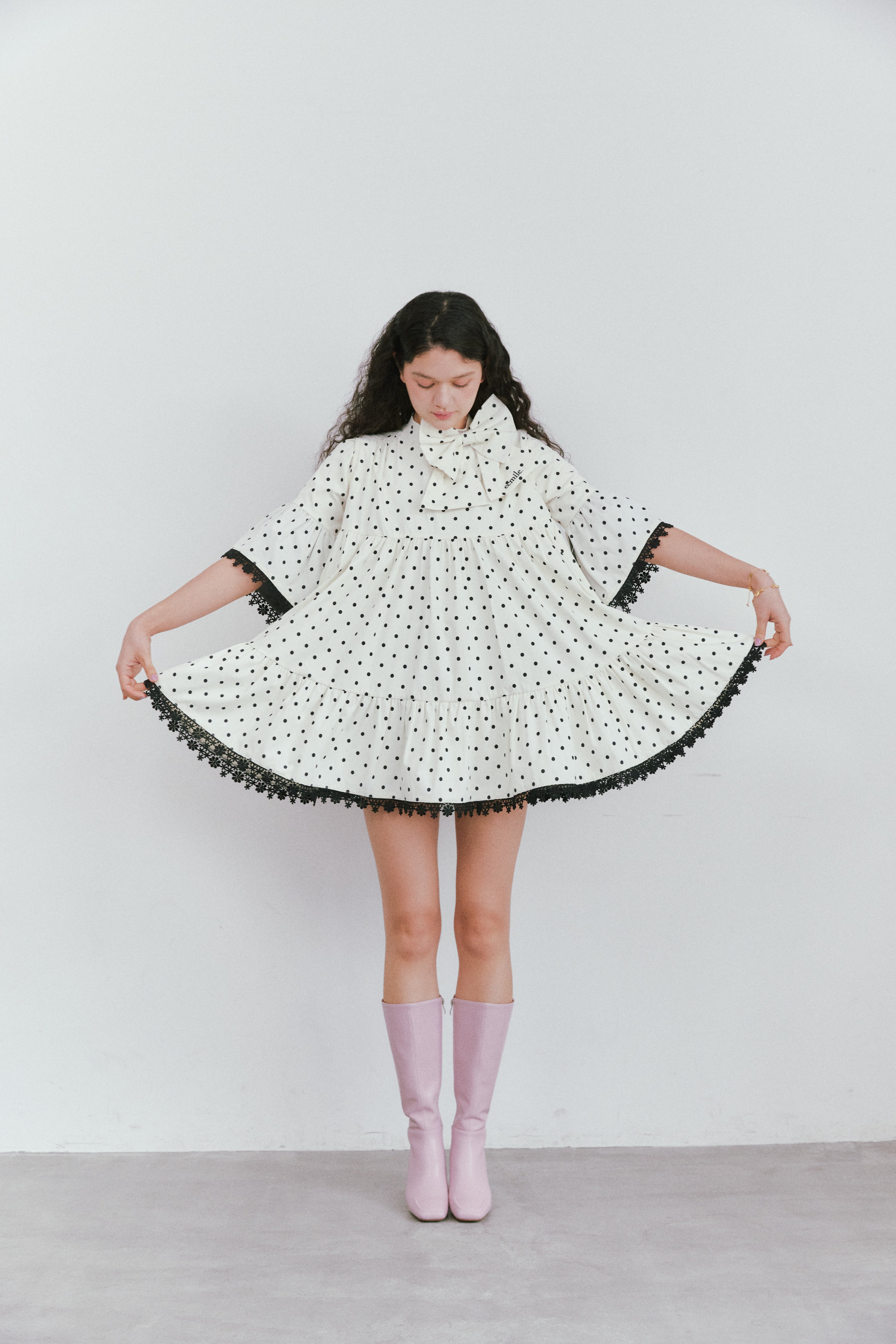 PETAL LACE TUNIC SET