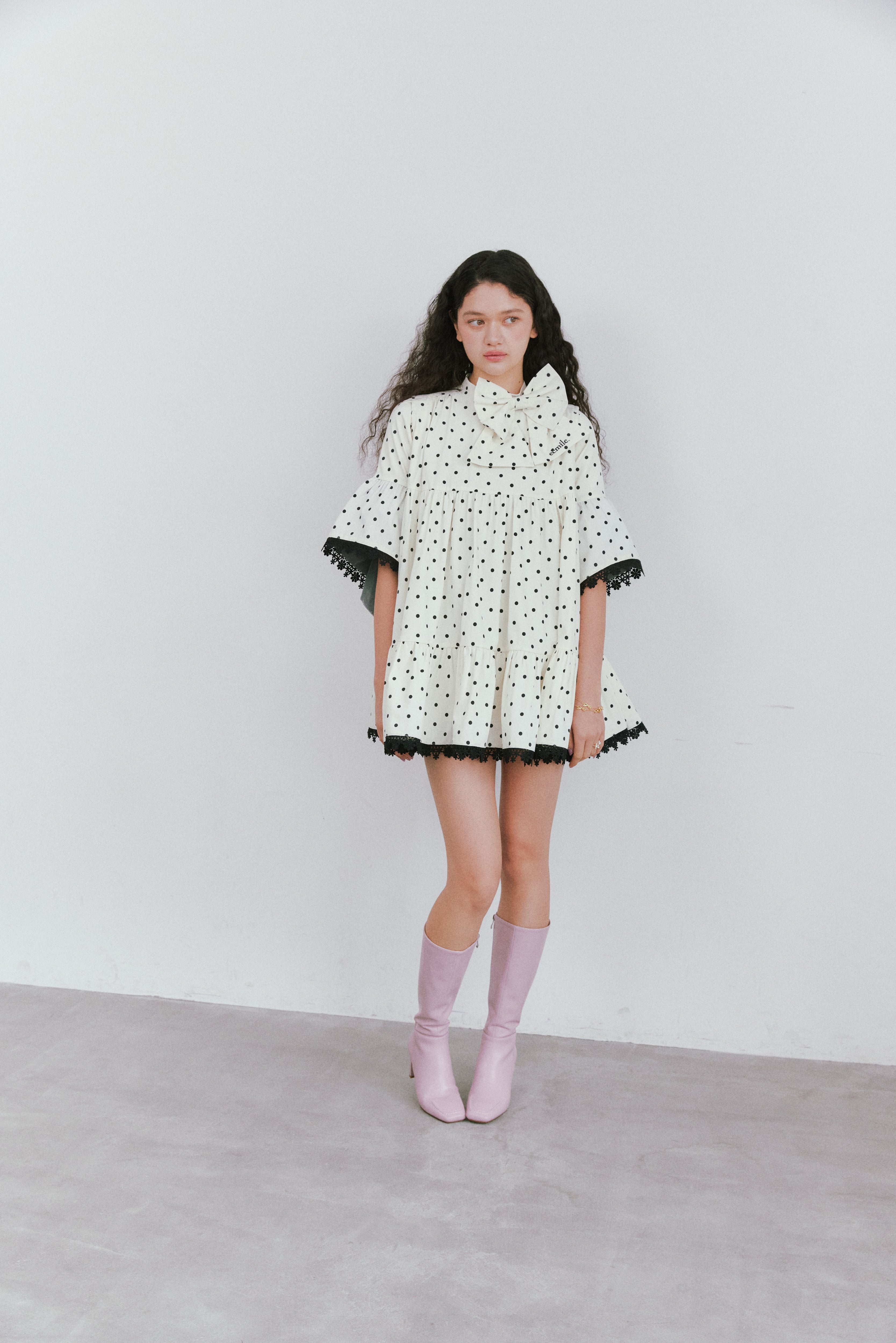 PETAL LACE TUNIC SET