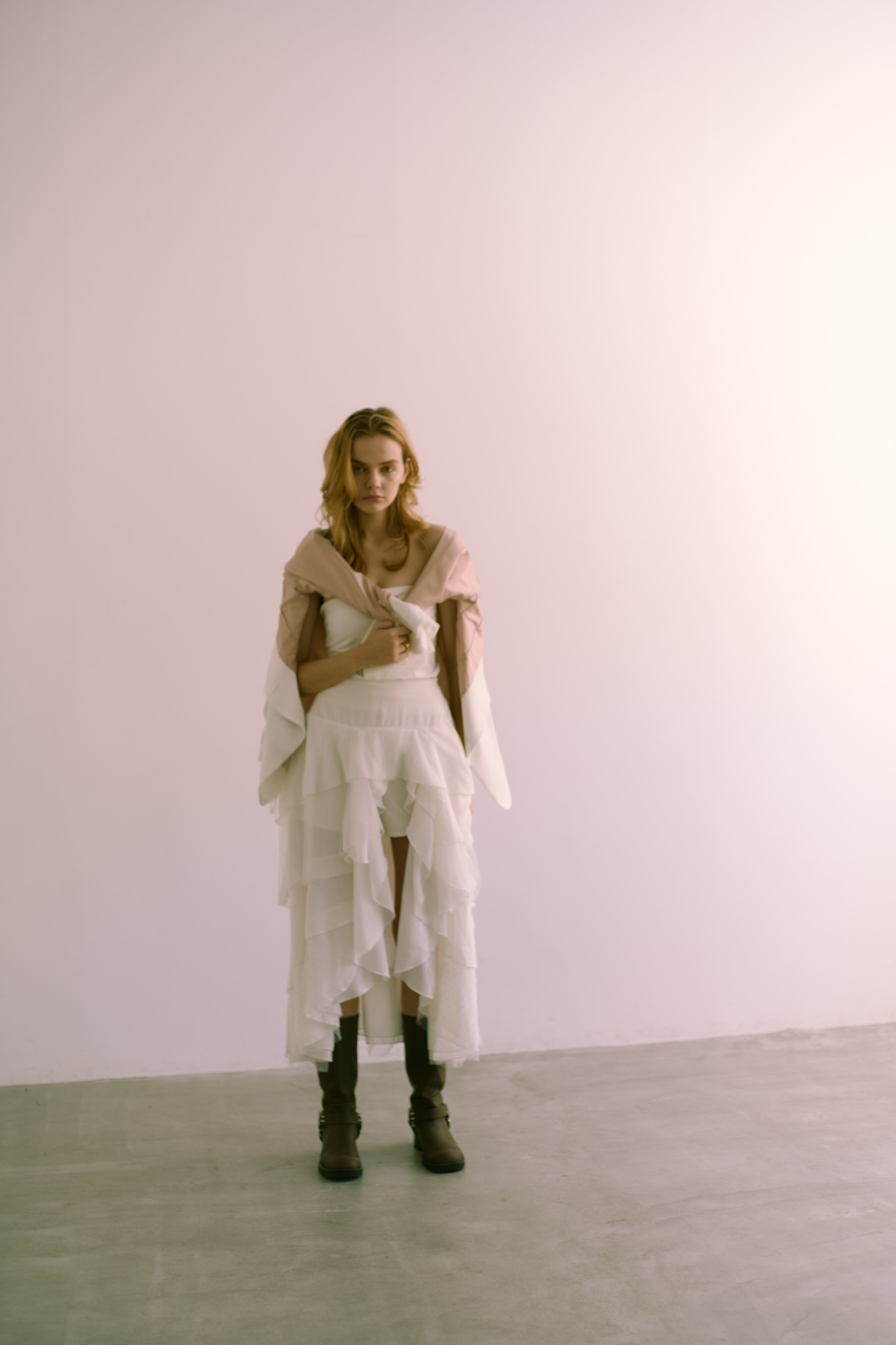 TULLE TAILORED JACKET