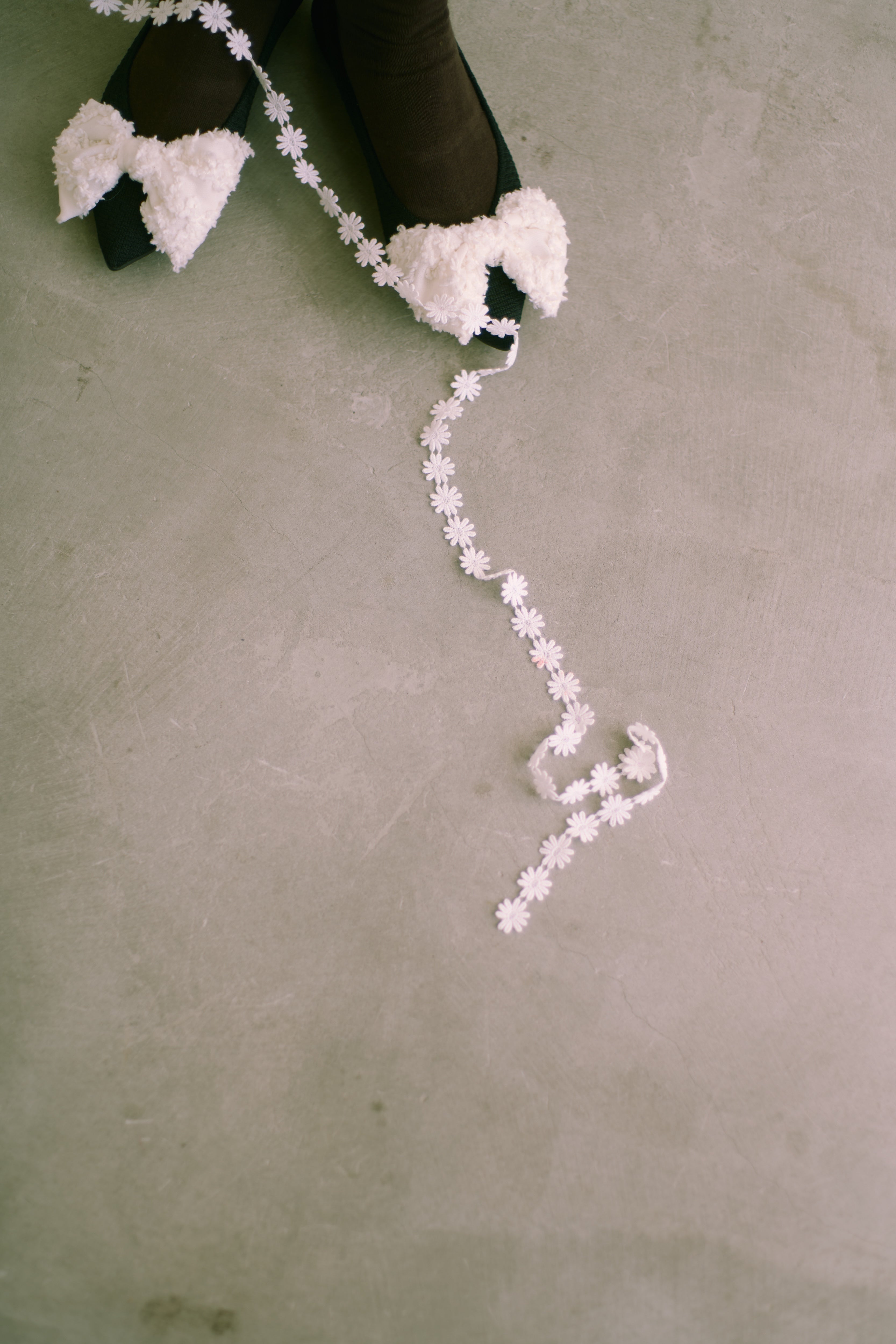 【ecmile. × Öffen】upcycle ribbon-pointed