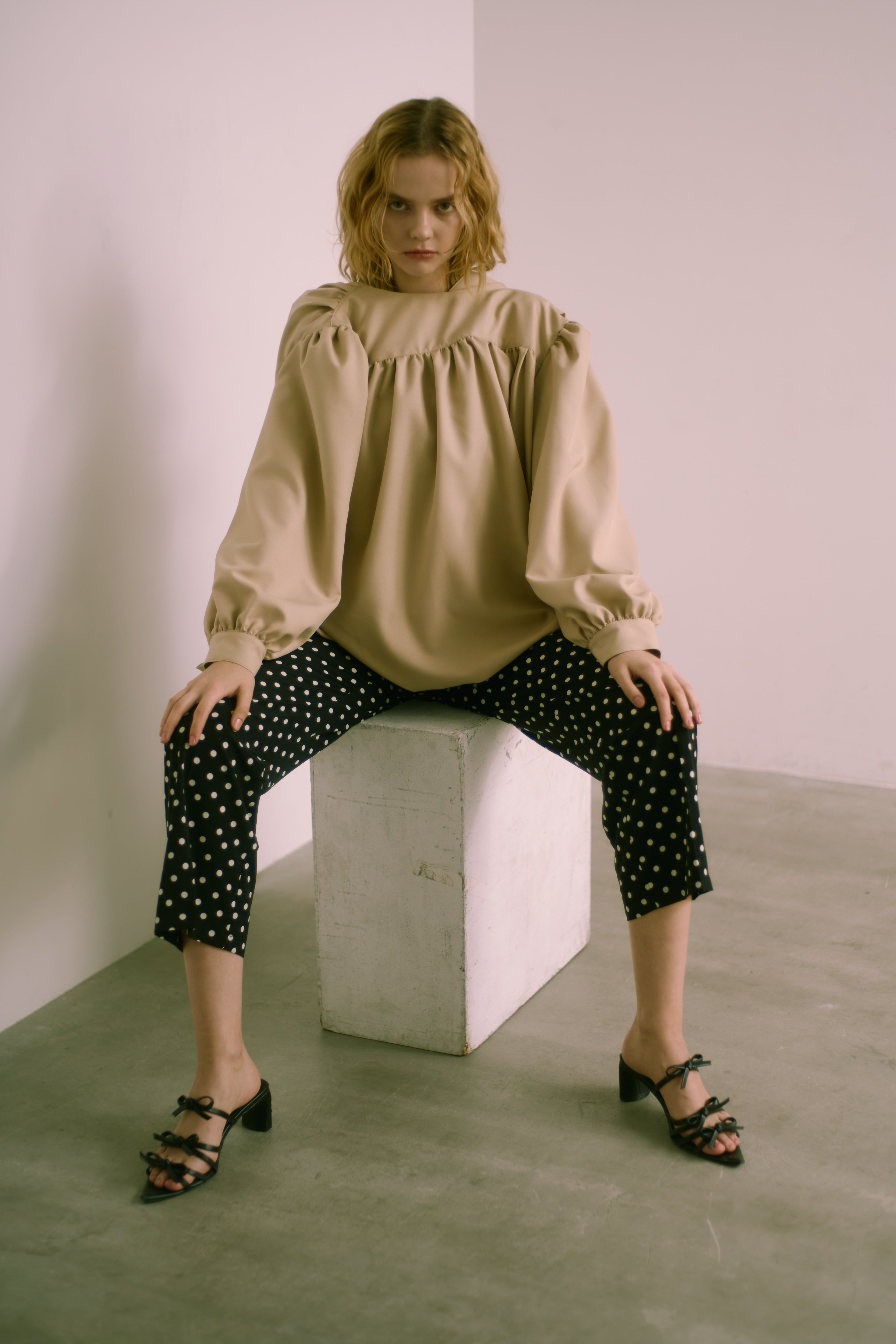 【MADE IN JAPAN】GATHER PUFF JACKET