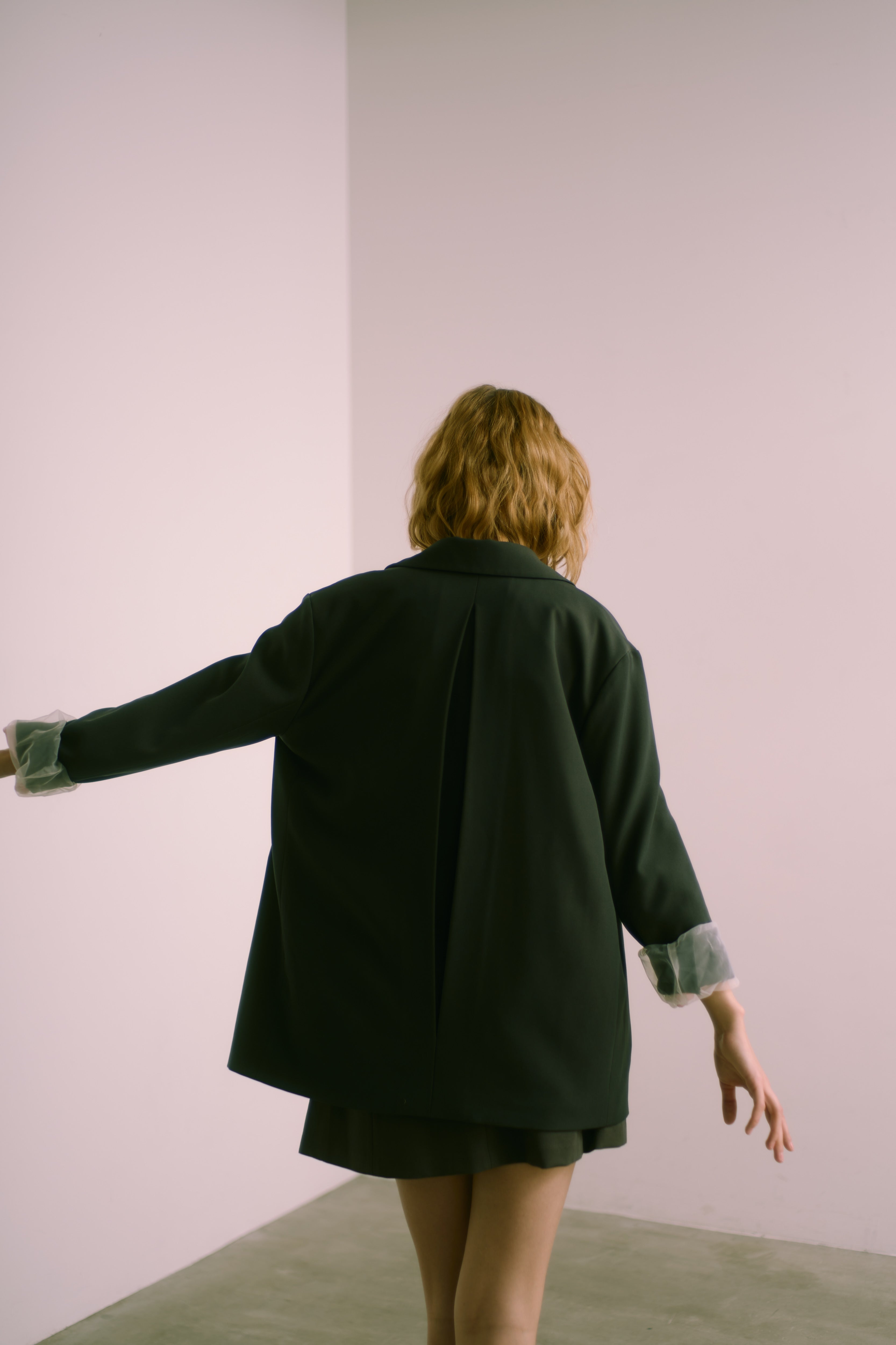 TULLE TAILORED JACKET
