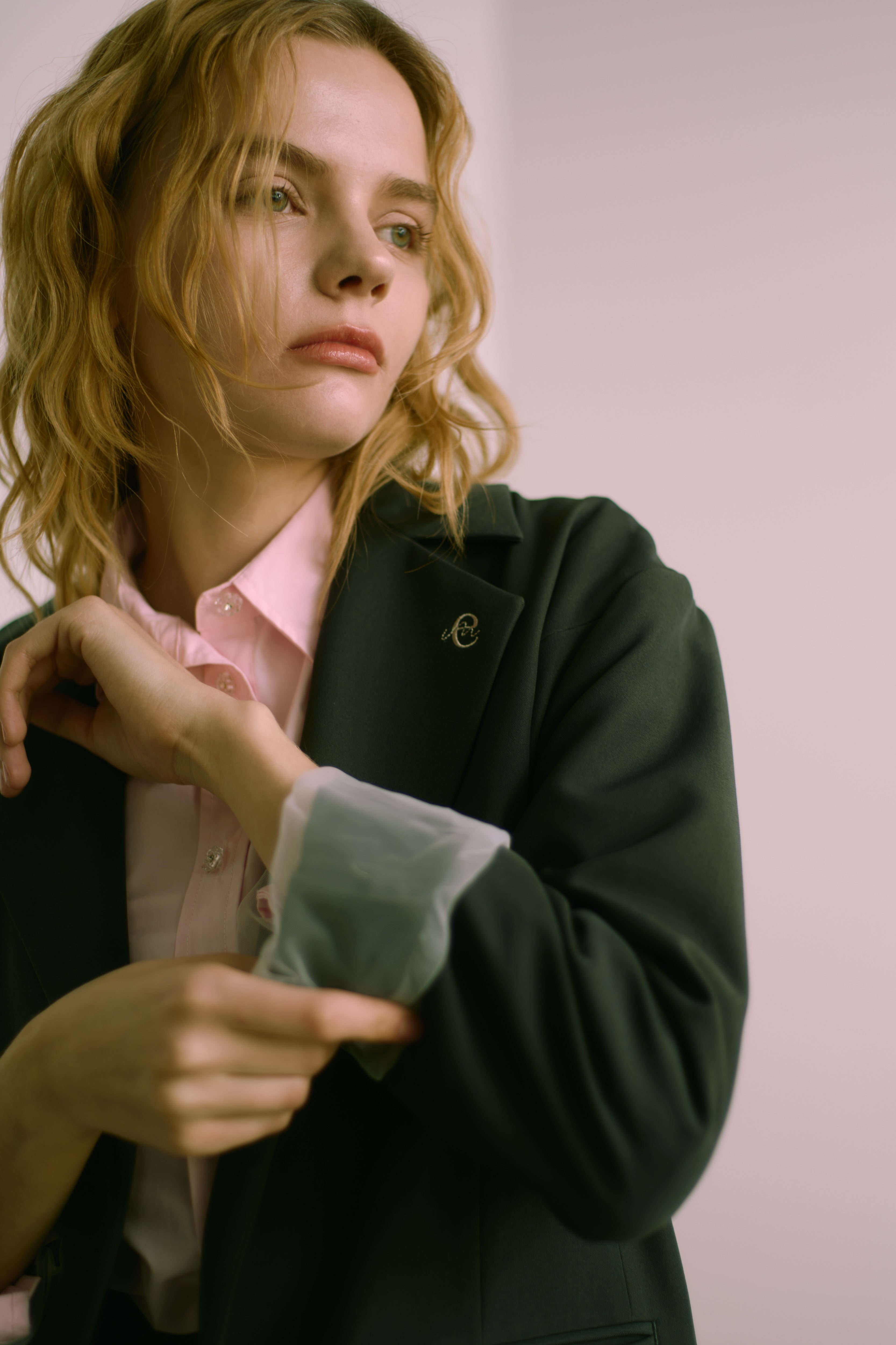 TULLE TAILORED JACKET