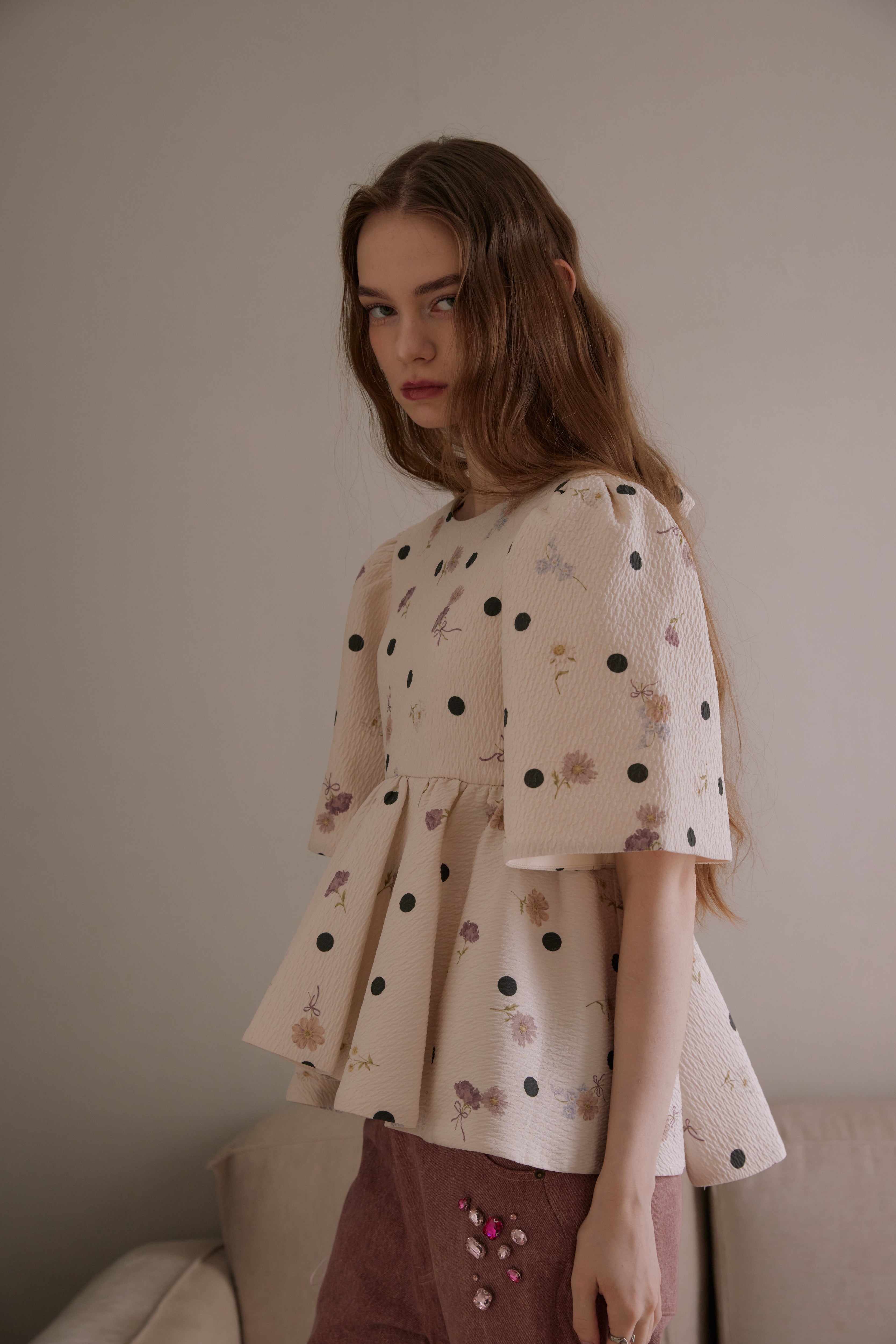BOUQUET DOT TOP