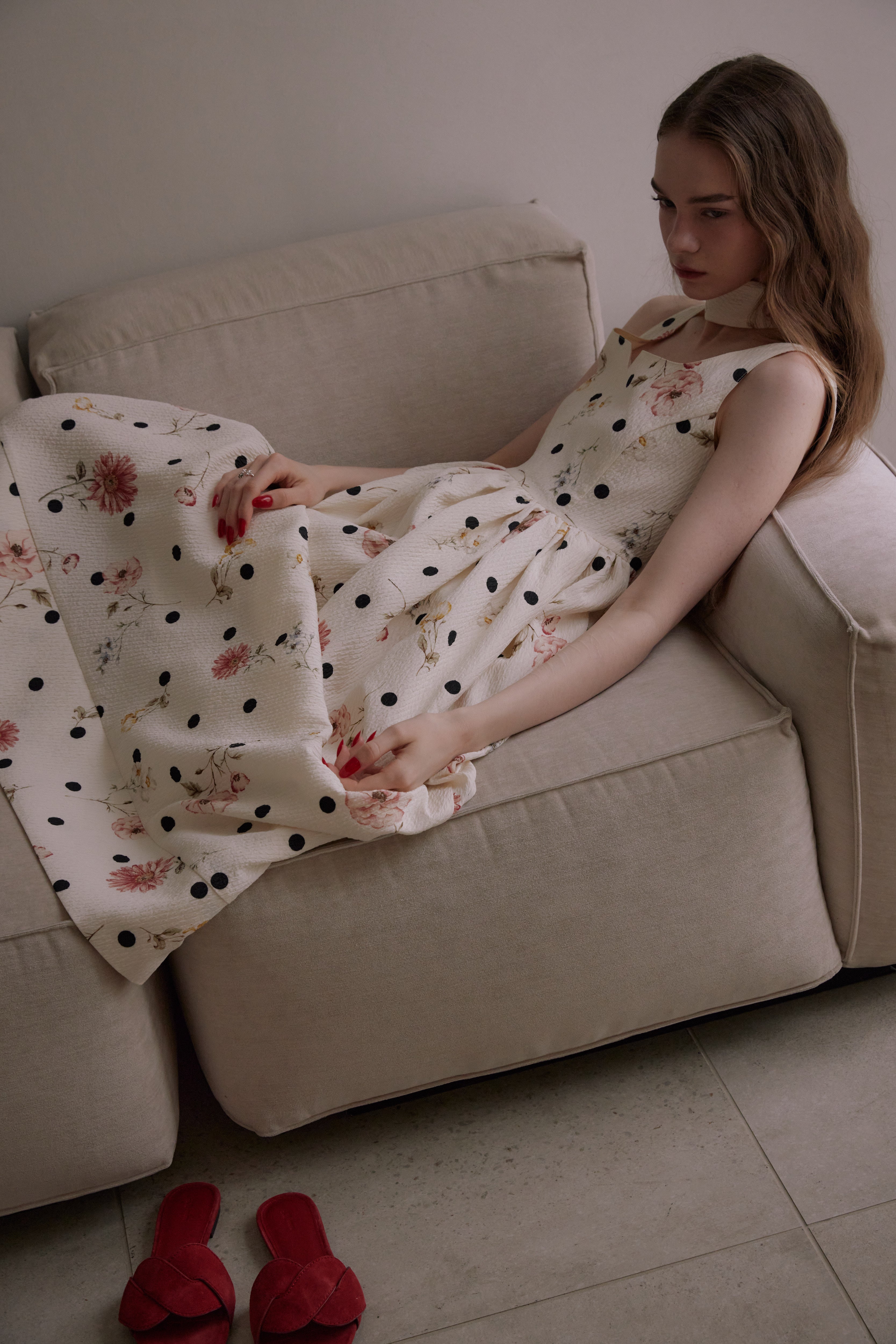 GARDEN DOT ONE-PIECE