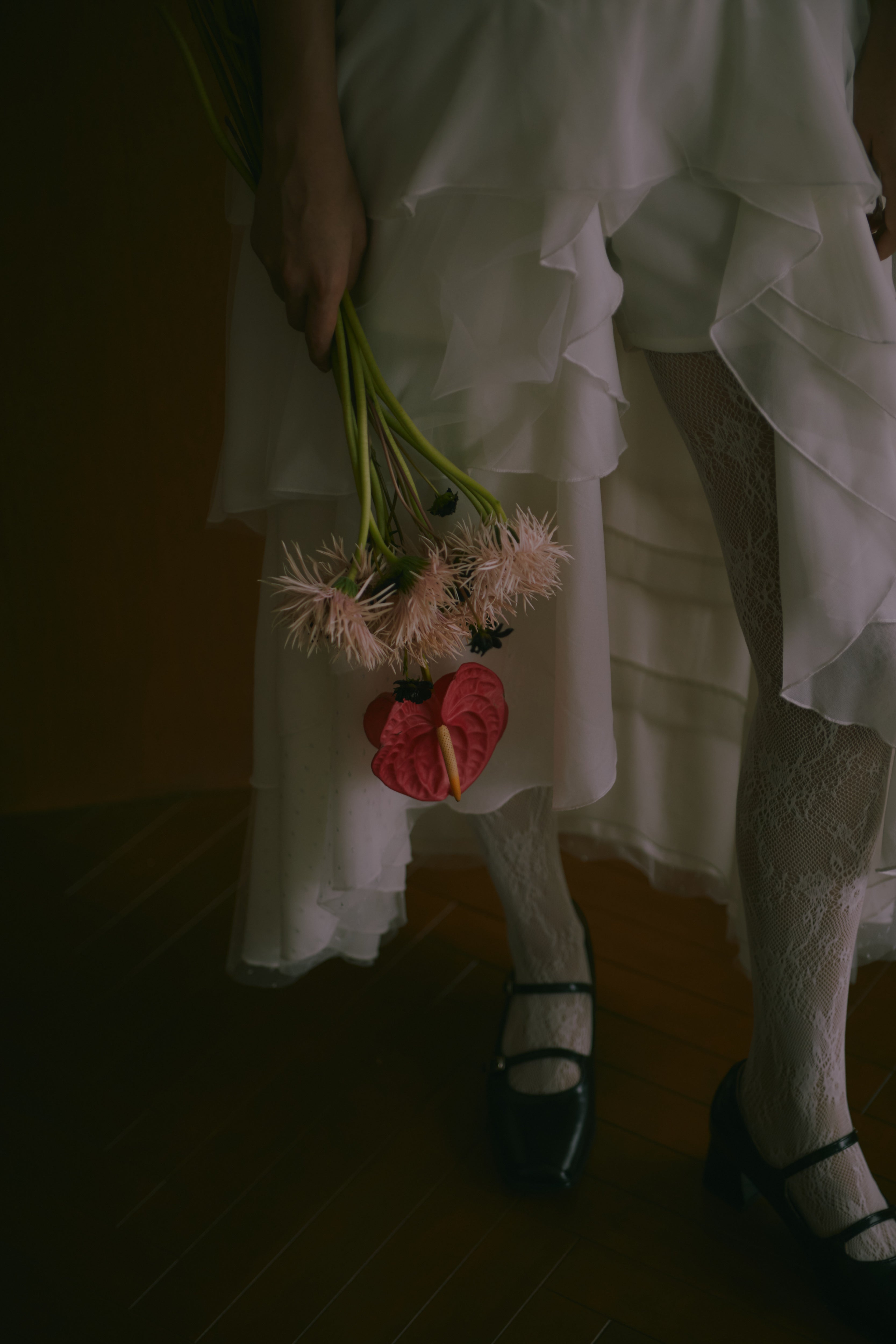 random layered tiered skirt