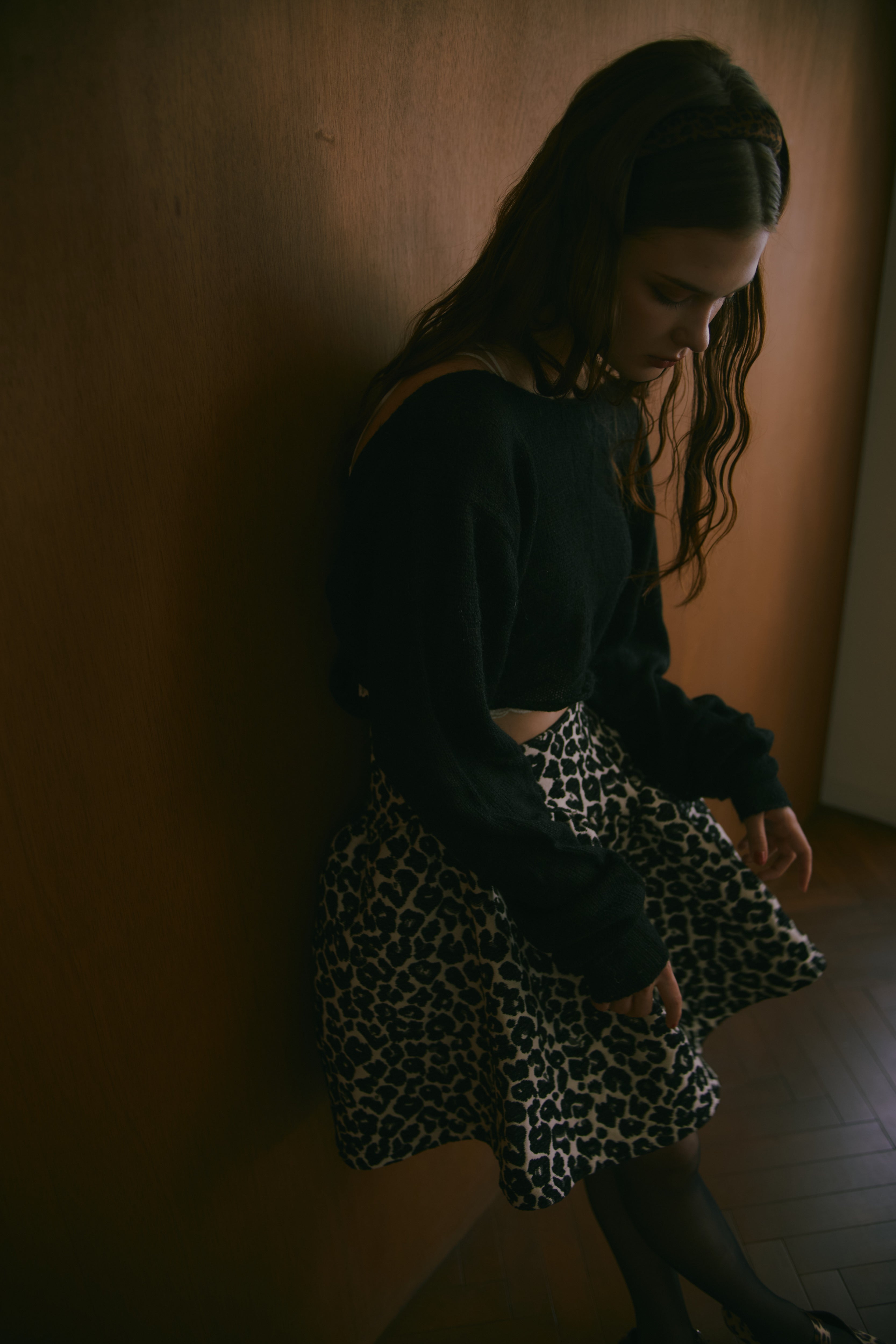 LEOPARD ALLURE SKIRT