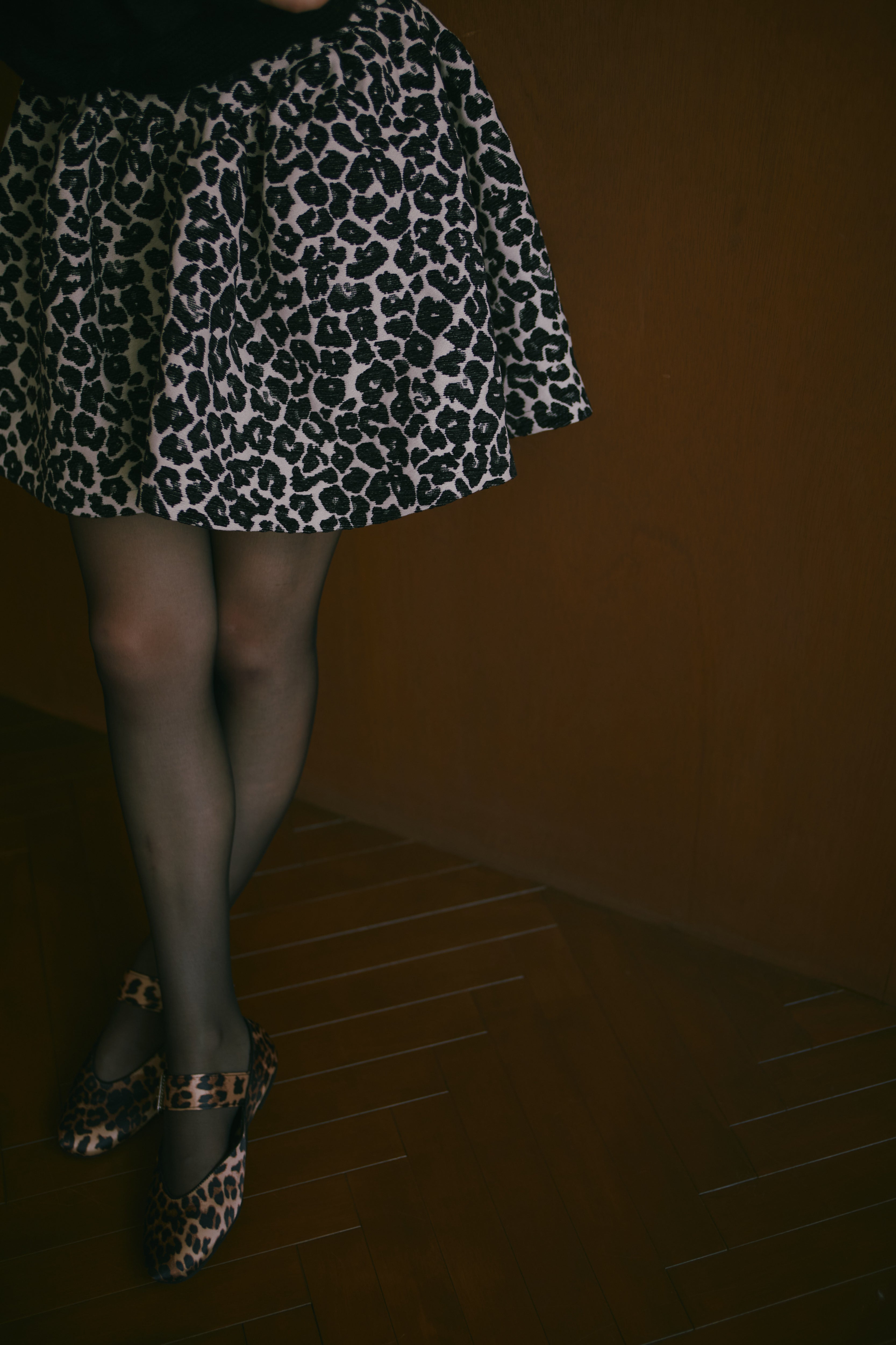 LEOPARD ALLURE SKIRT