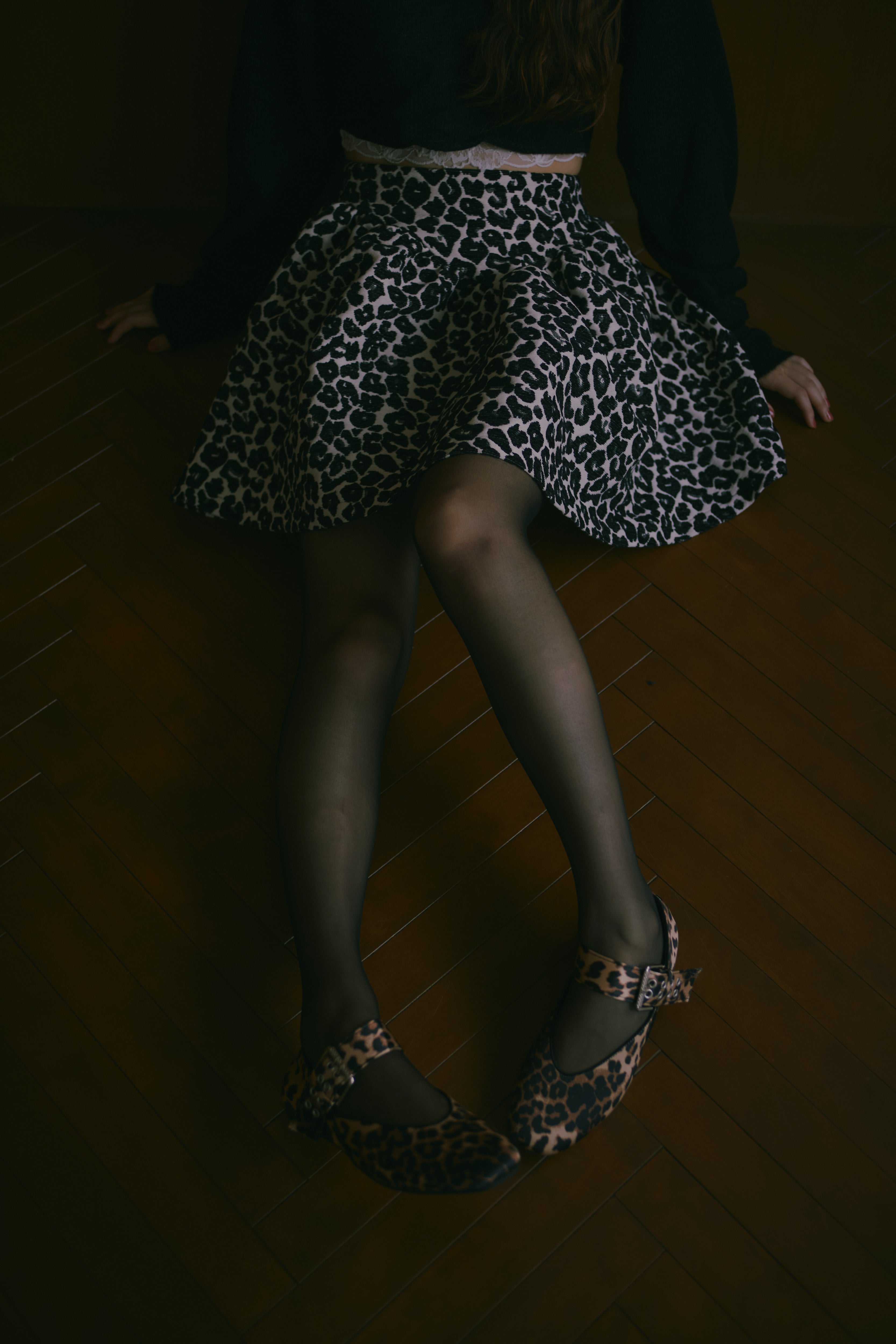 LEOPARD ALLURE SKIRT