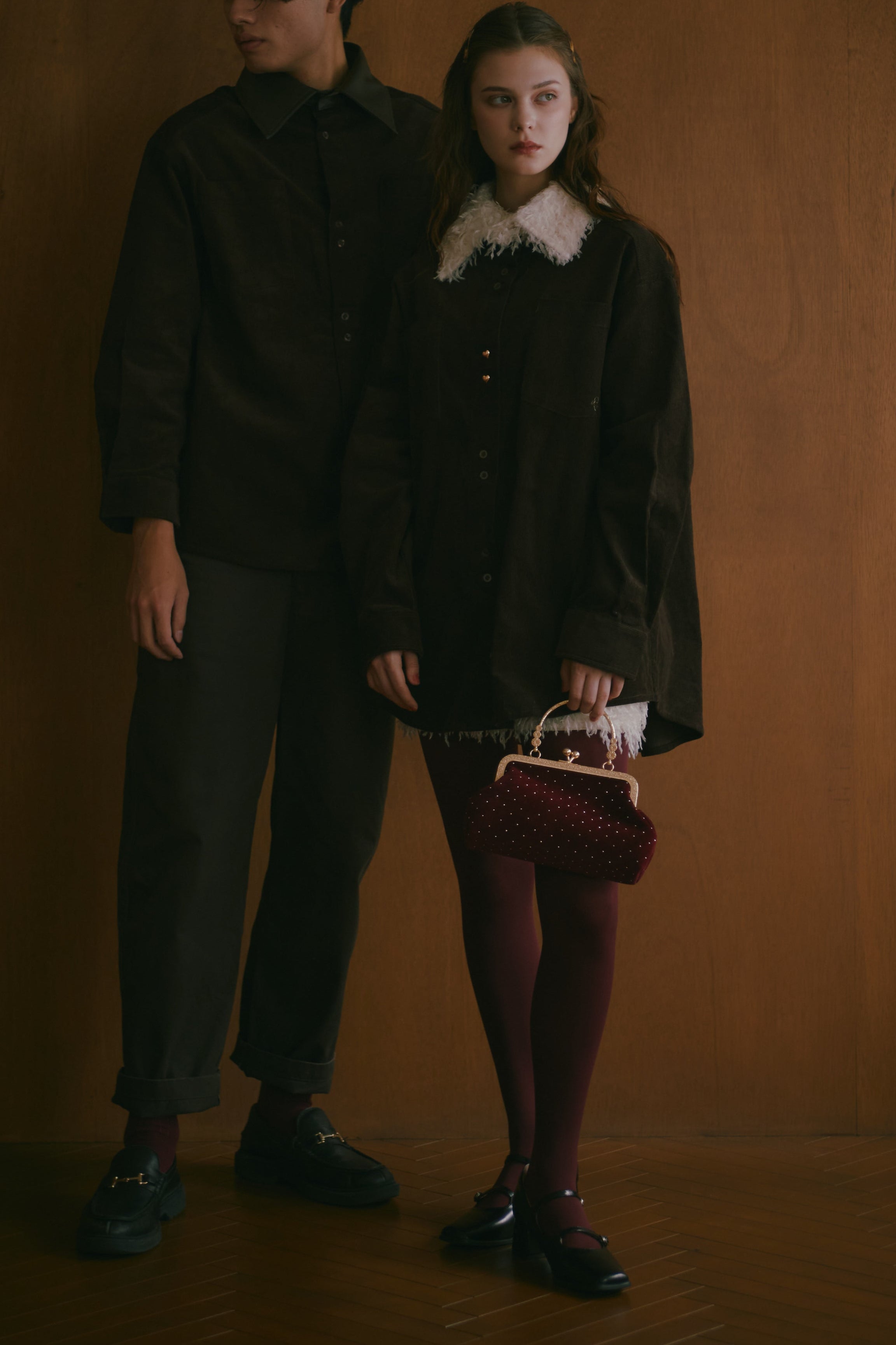 【HOLIDAY PAIR SET】NOUVELLE CORDUROY SHIRT