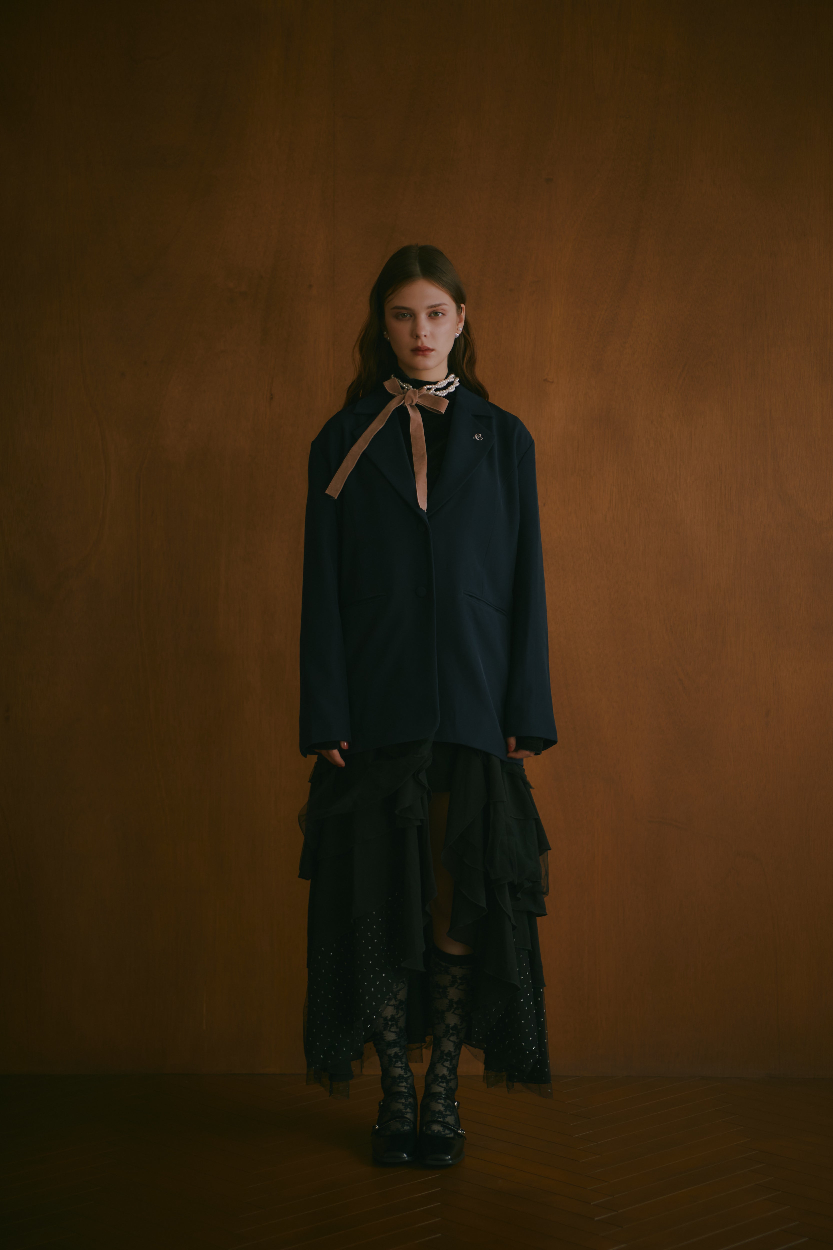 TULLE TAILORED JACKET