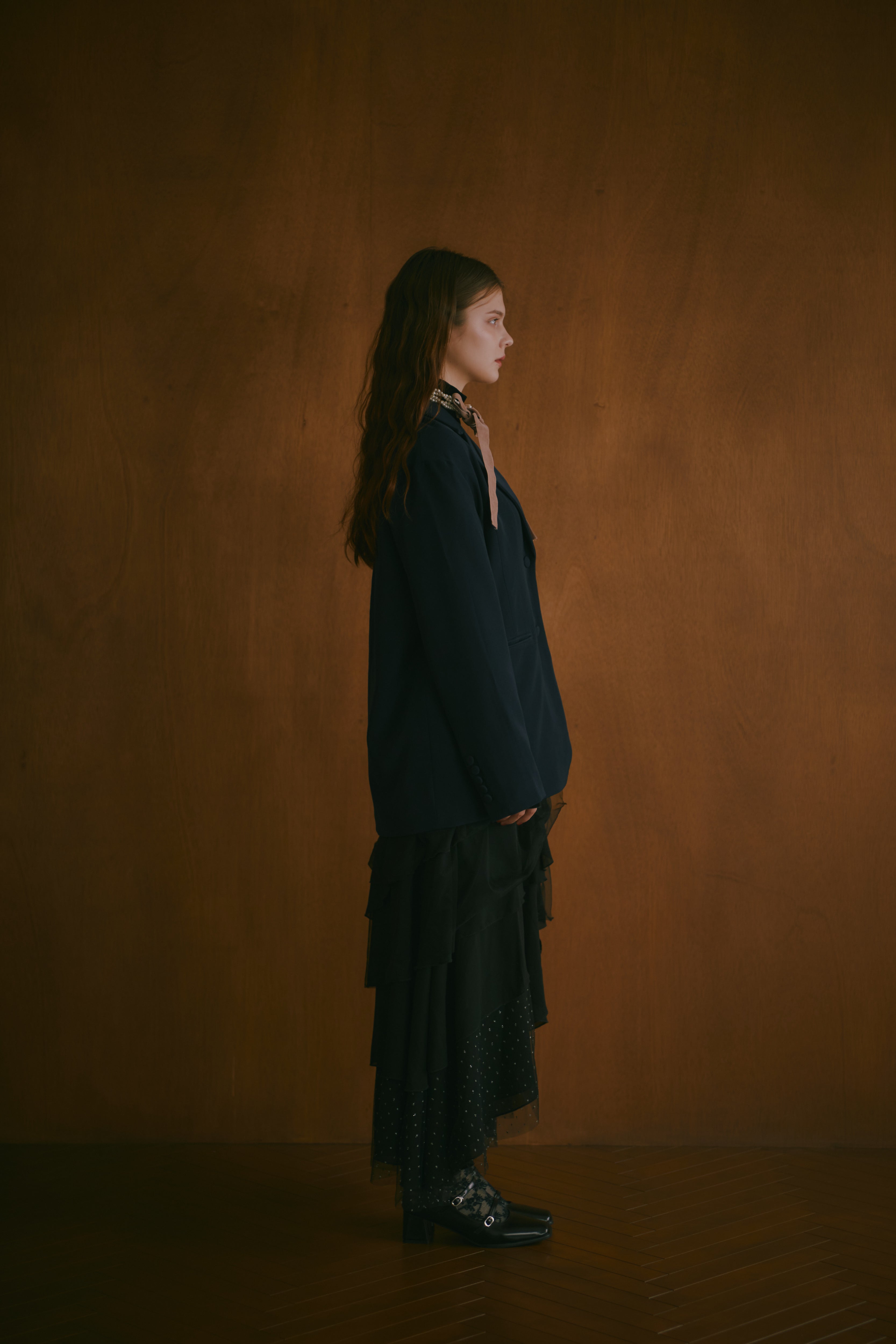 TULLE TAILORED JACKET
