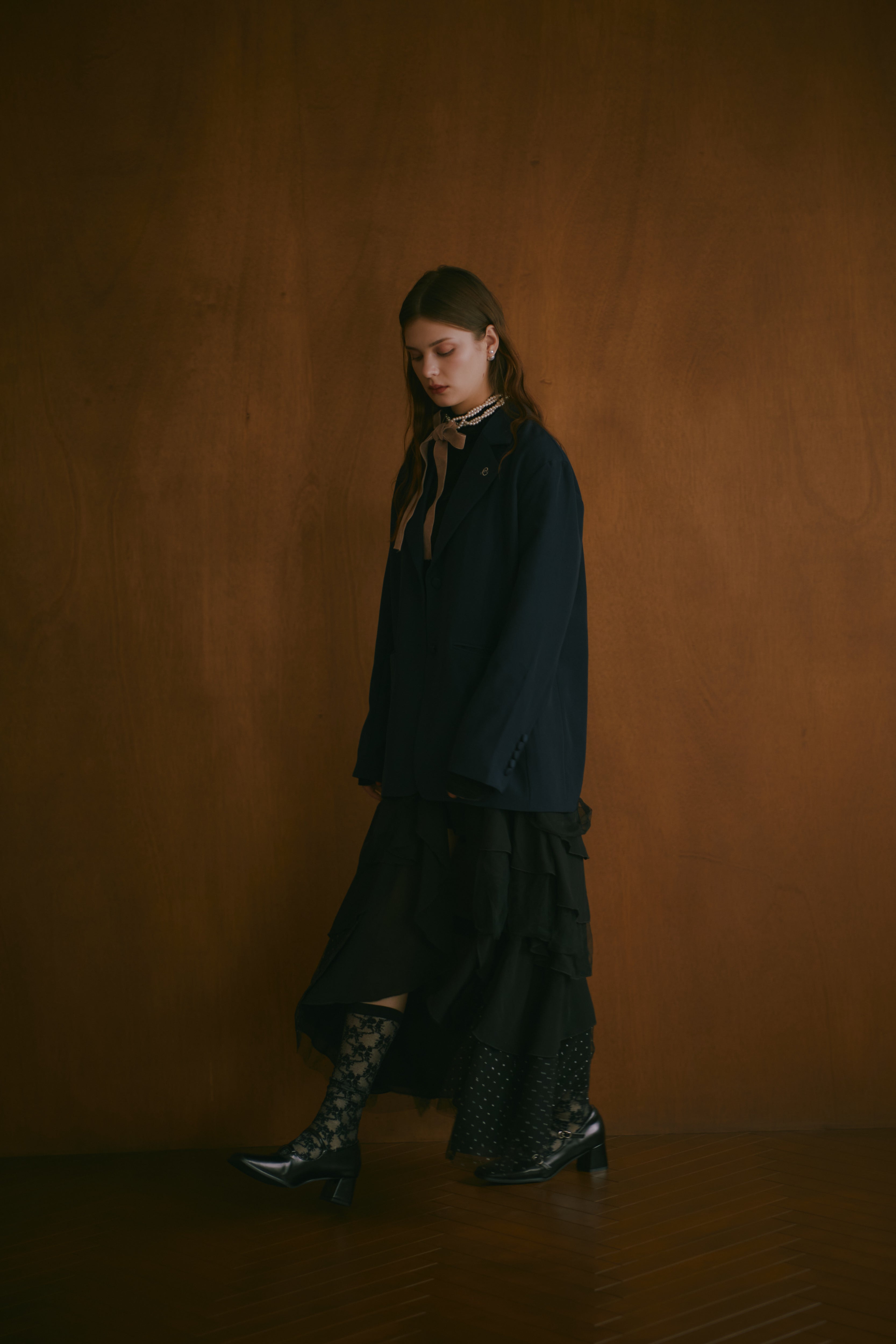 TULLE TAILORED JACKET