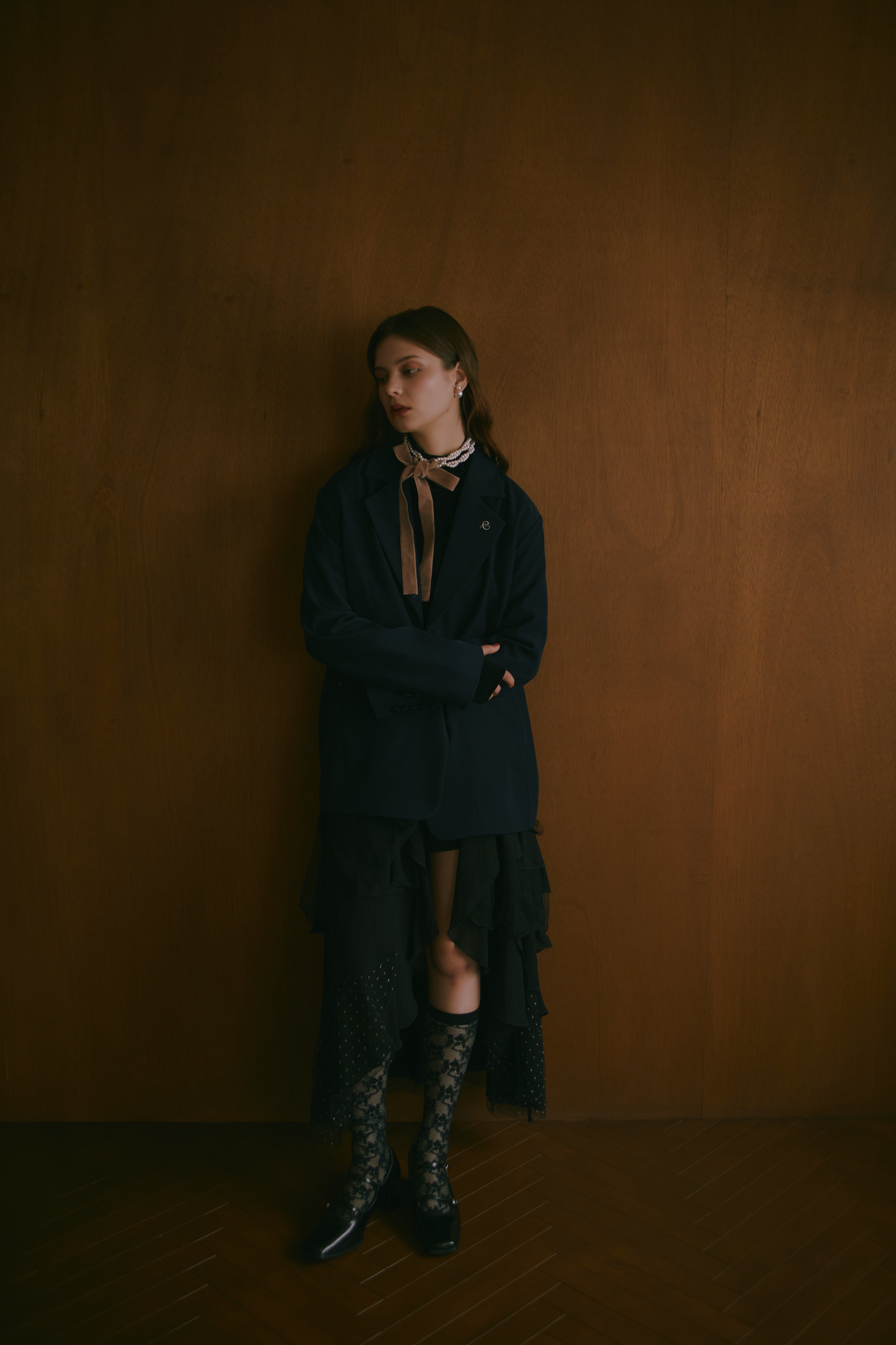 TULLE TAILORED JACKET