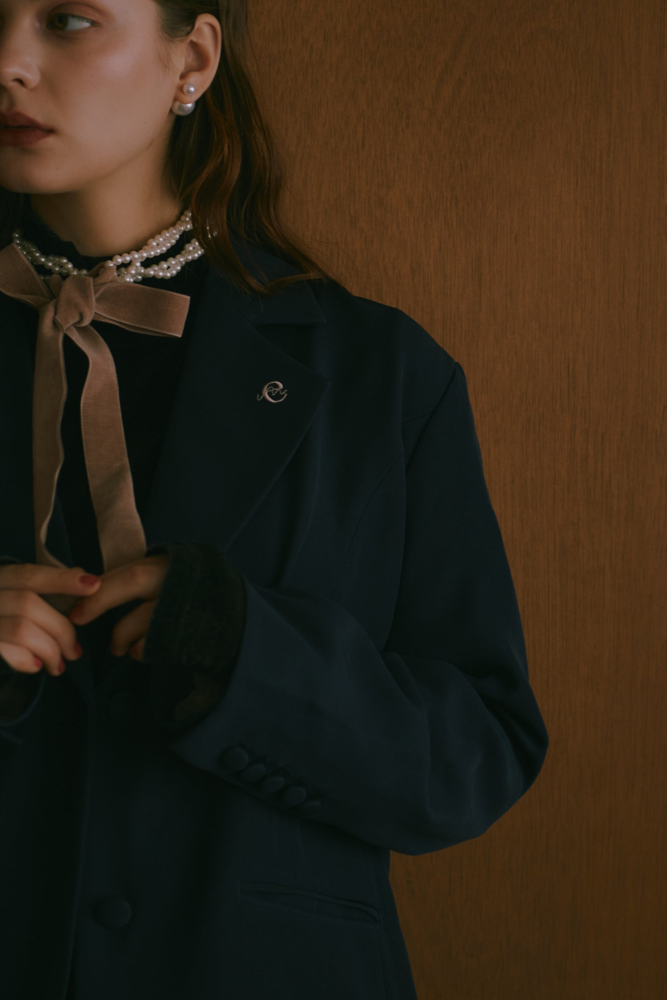 TULLE TAILORED JACKET