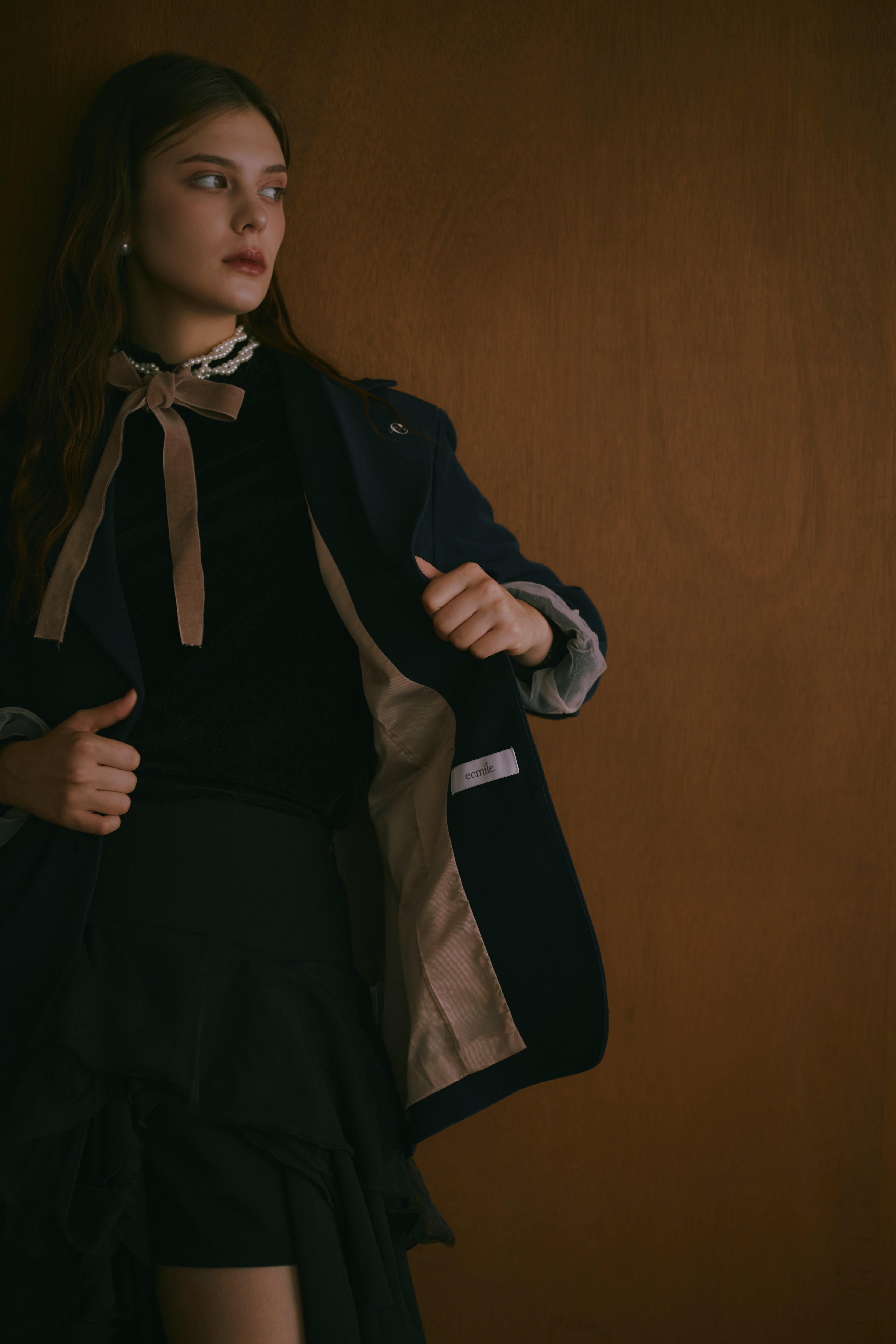 TULLE TAILORED JACKET