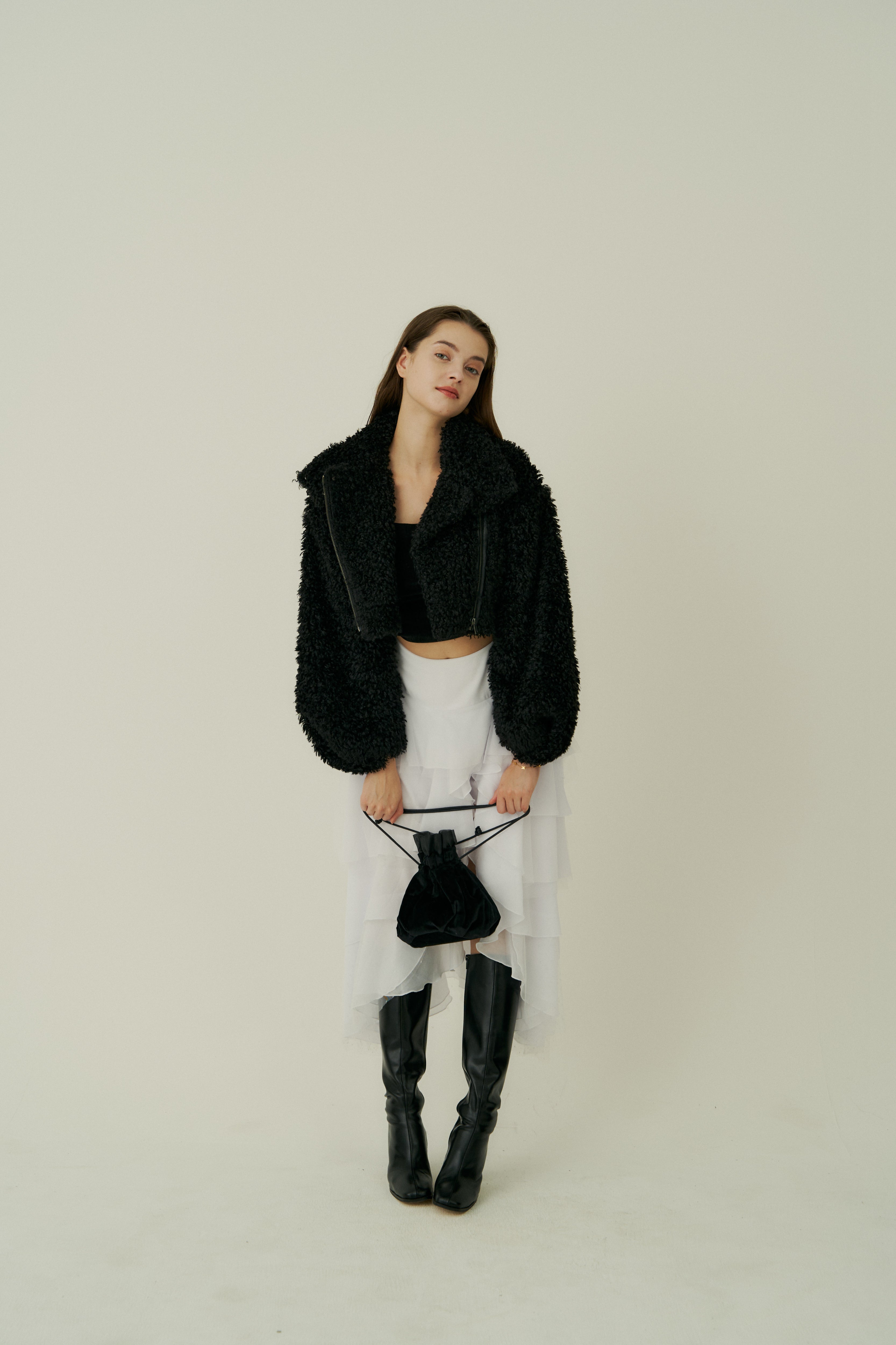 【Made in Japan】Organdy drawstring bag