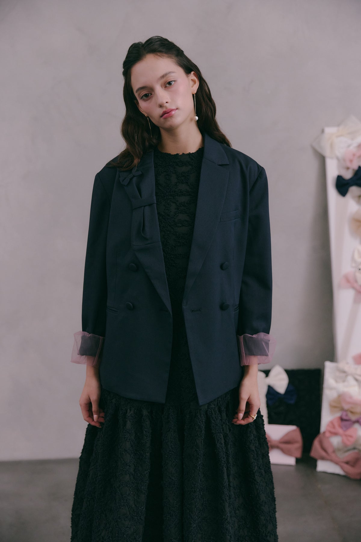 TEXTURED RIBBON ONEPIECE