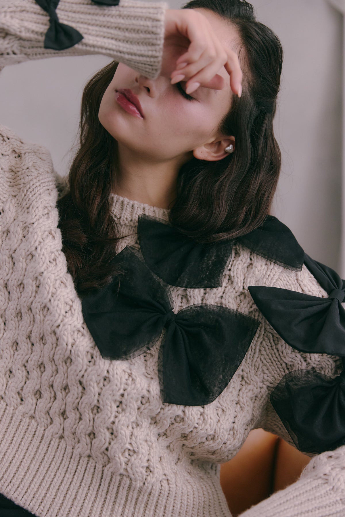 LOVELY RIBBON KNIT