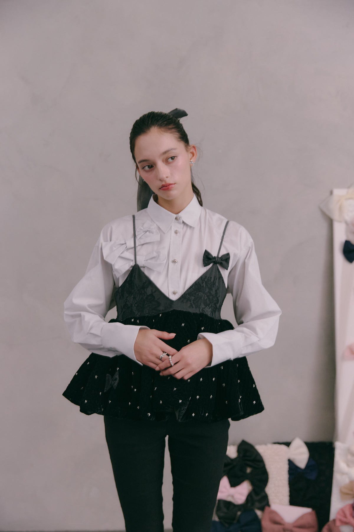 MADE IN JAPAN | ELLE RIBBON SHIRT