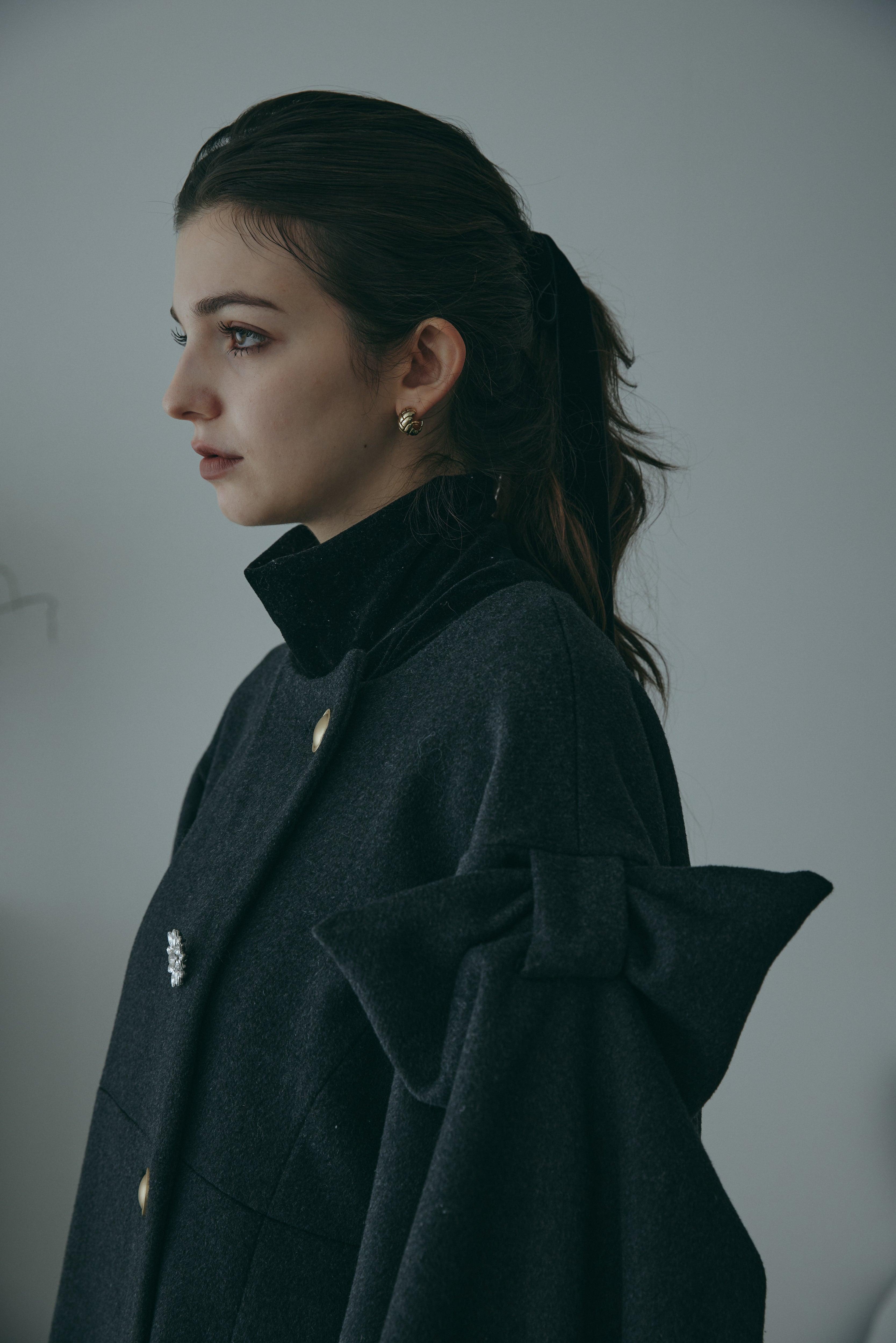 BIJOU RIBBON COAT