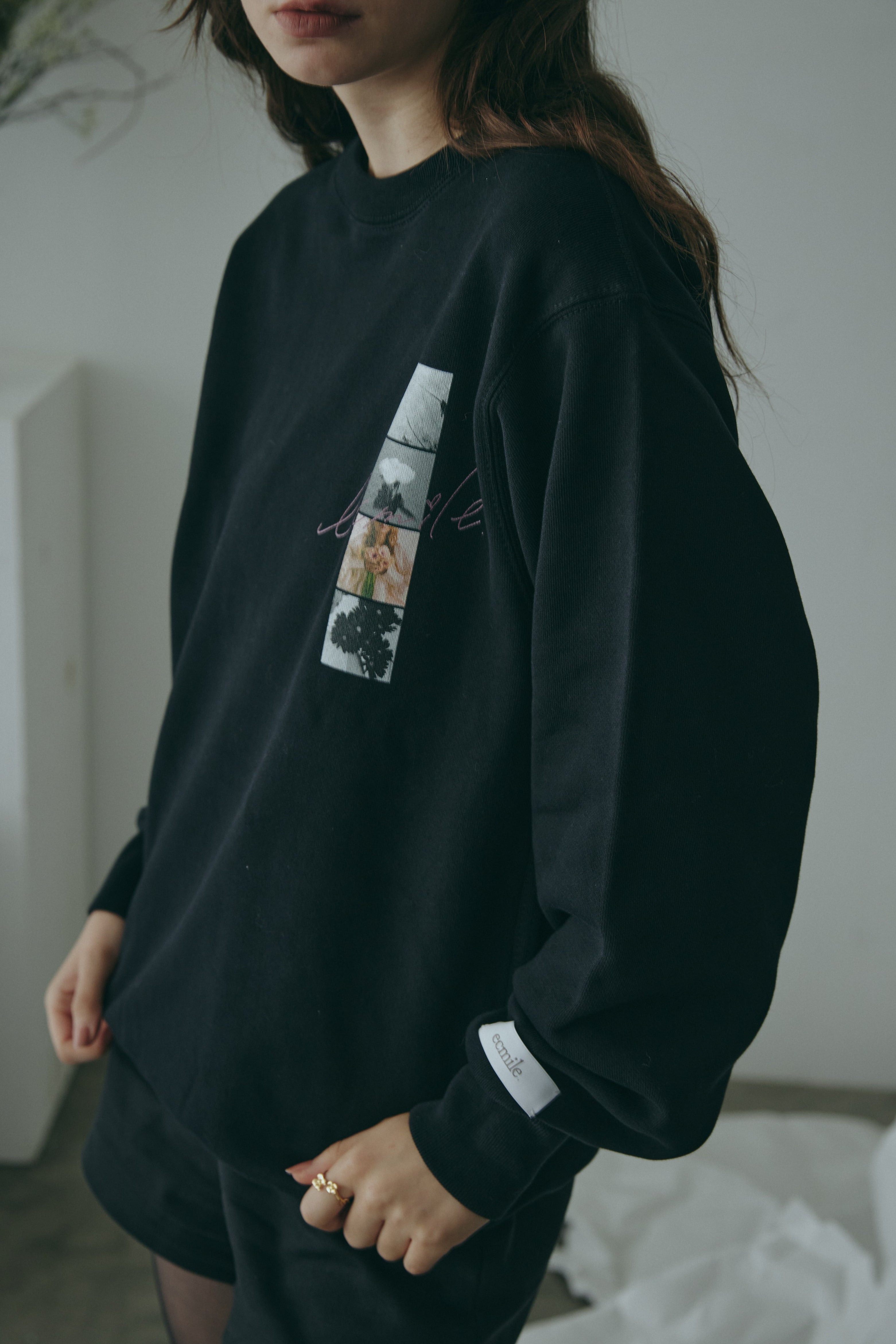 【HOLIDAY PAIR SET】ecmile. ANNIVERSARY SWEAT