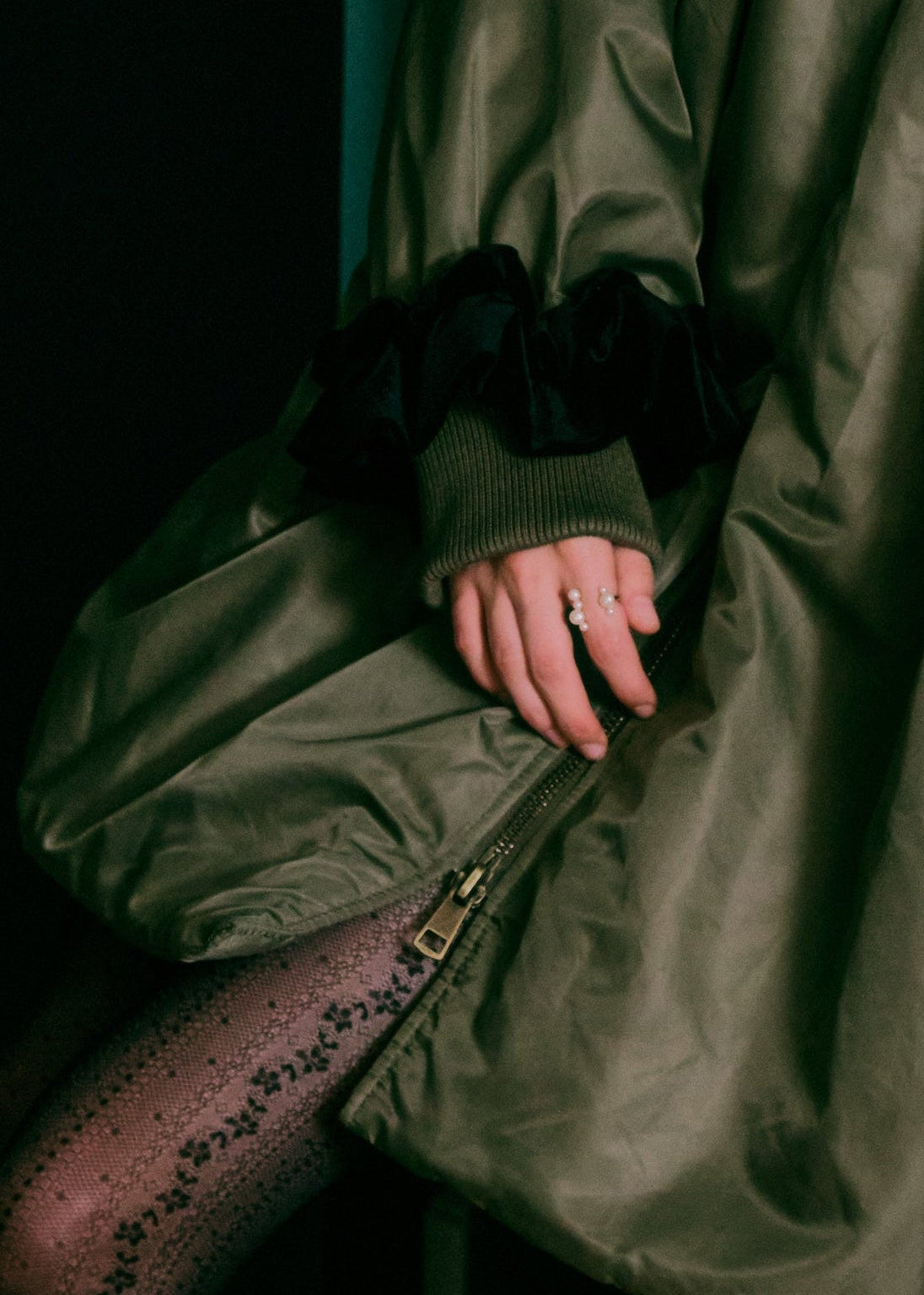 A LINE MIDDLE COAT
