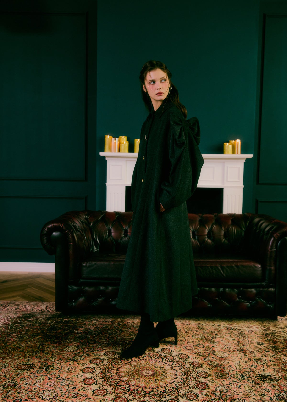 e. BIJOU RIBBON COAT