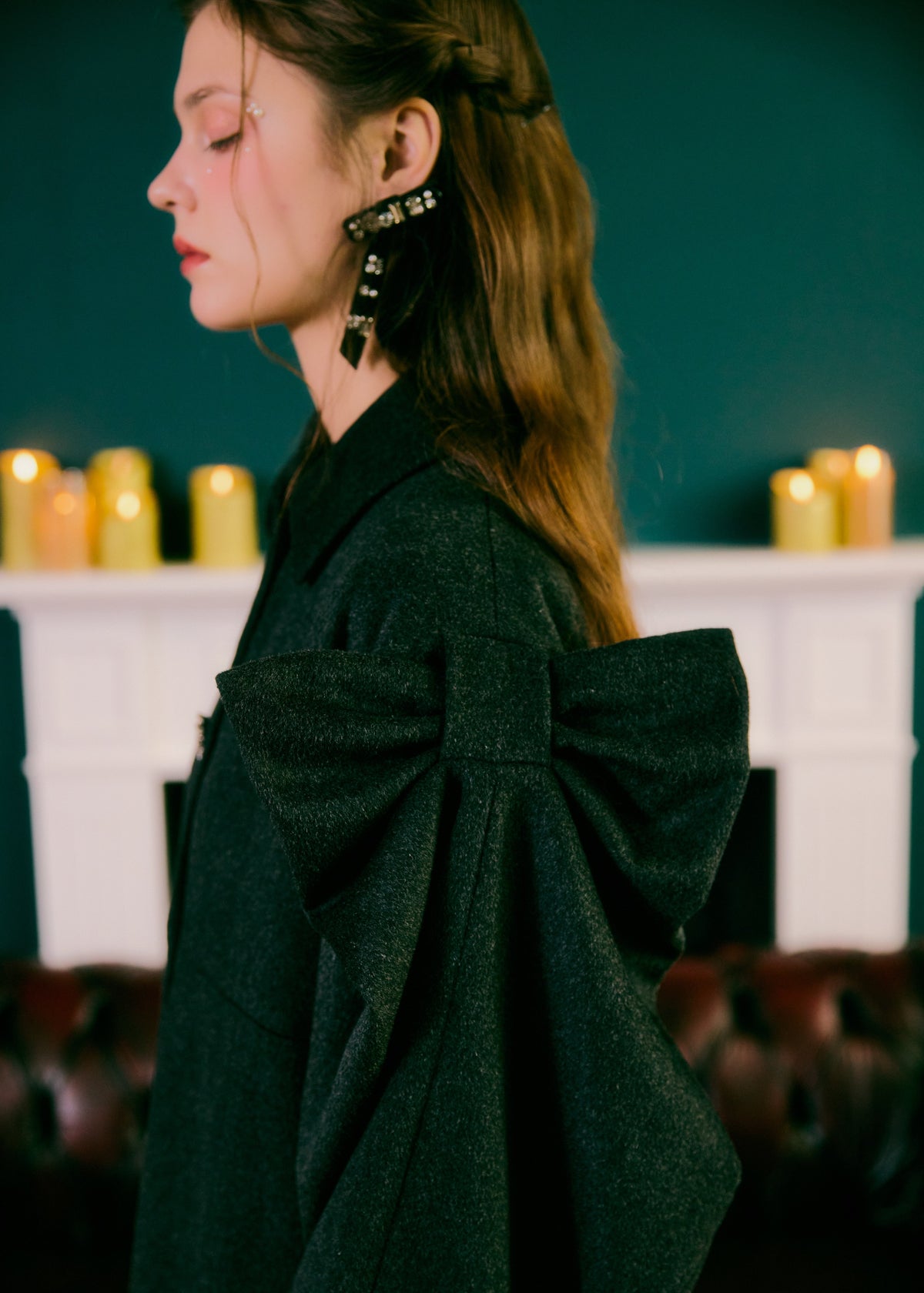 e. BIJOU RIBBON COAT