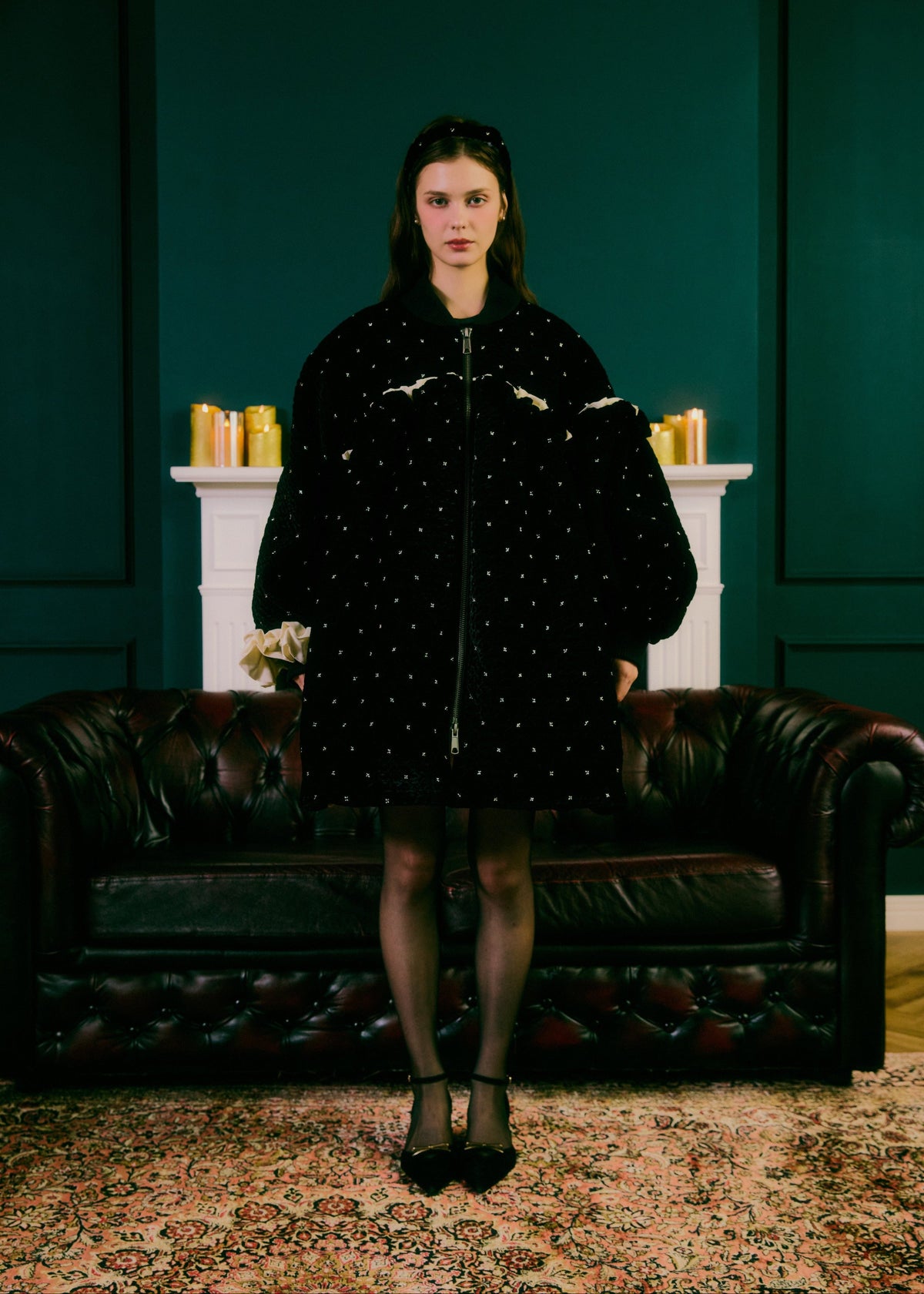 A LINE BIJOU MIDDLE COAT