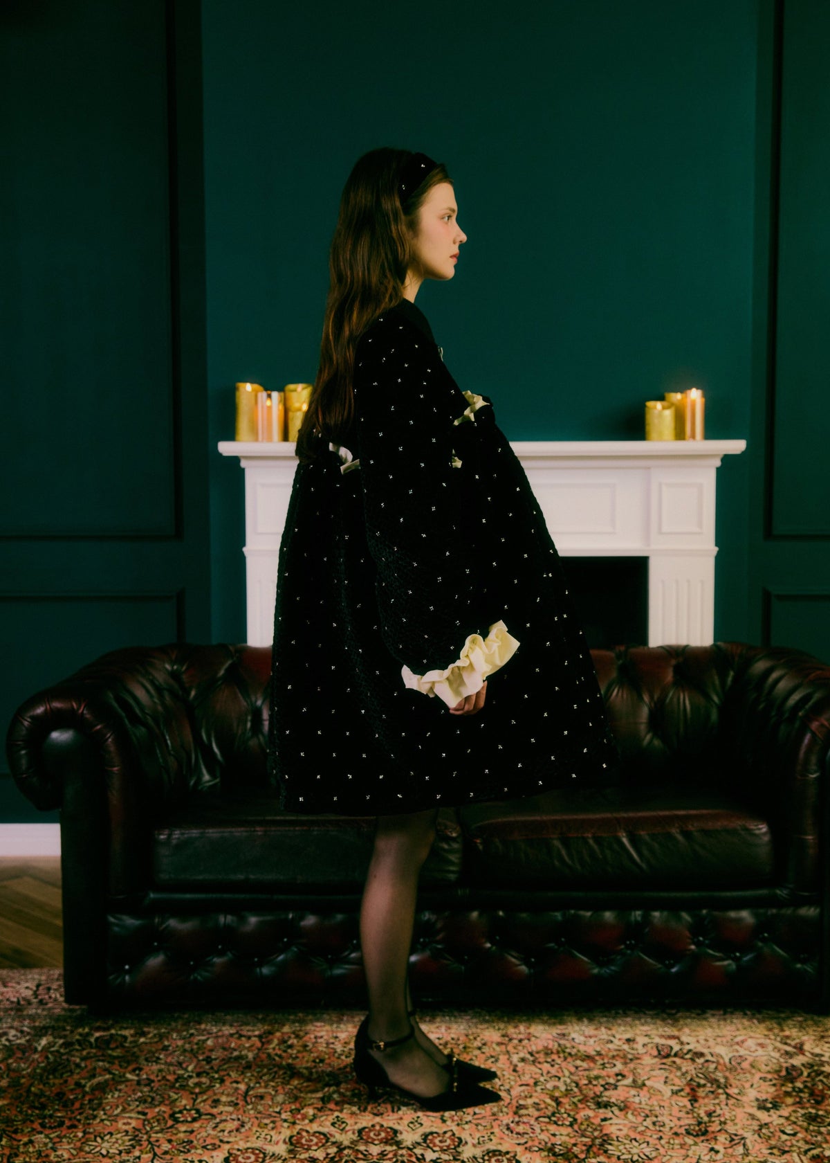 A LINE BIJOU MIDDLE COAT