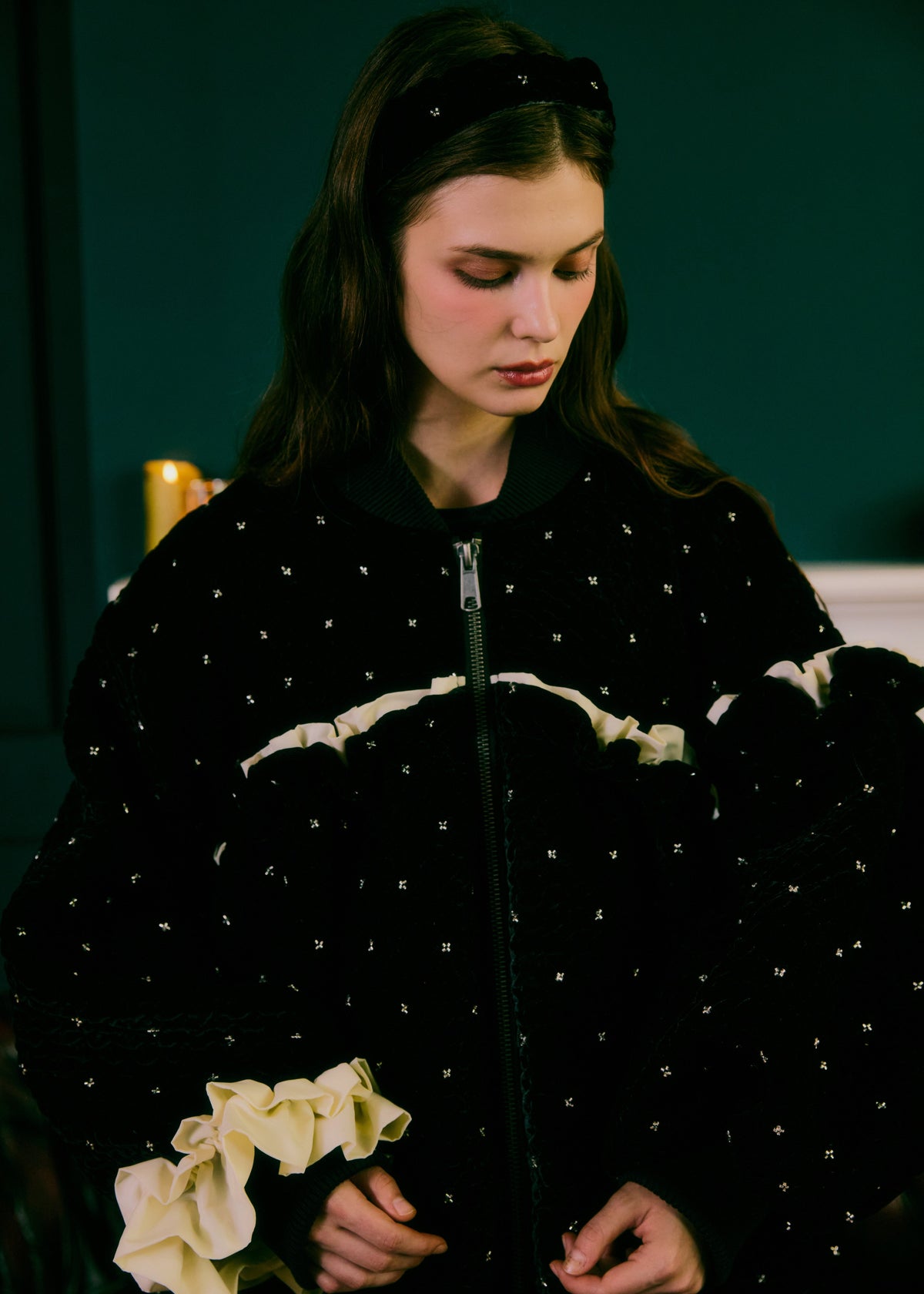 A LINE BIJOU MIDDLE COAT