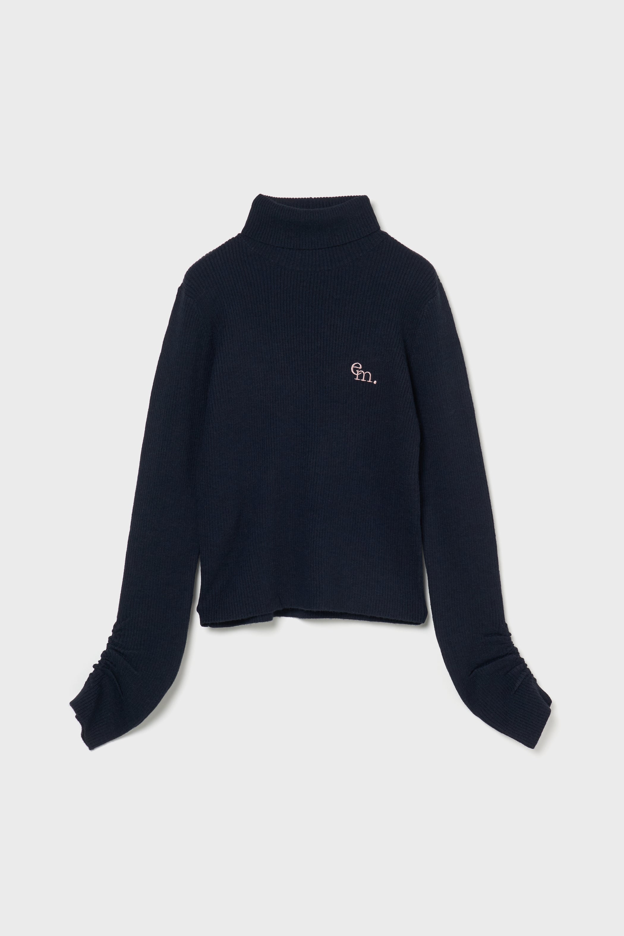 "ecmile." turtle rib knit