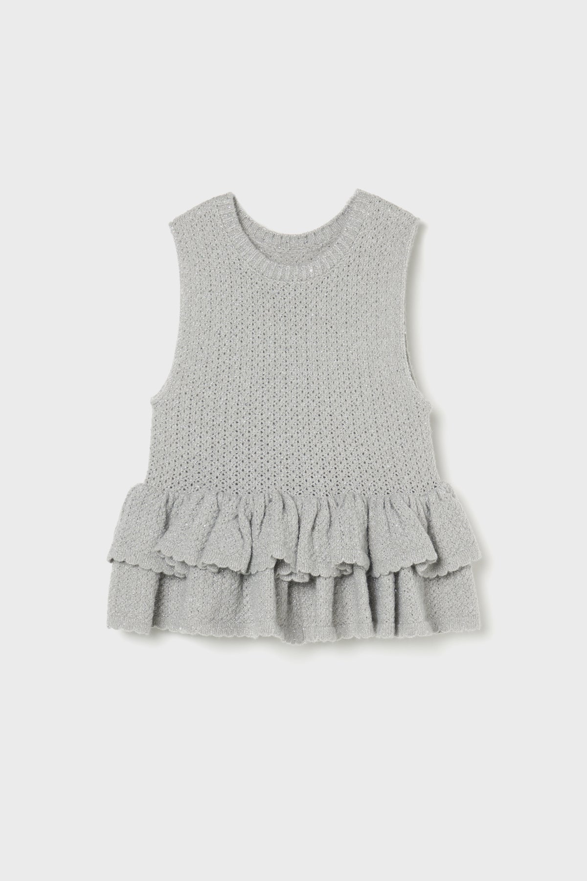 peplum lame knit | ecmile