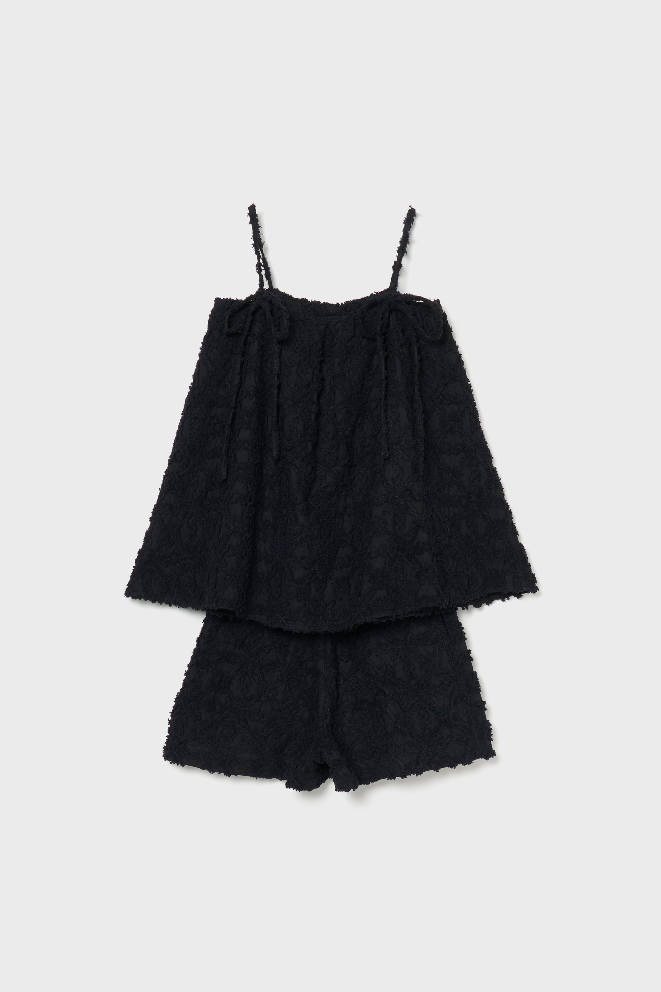 【BOTTOMSのみ】jacquard short pants