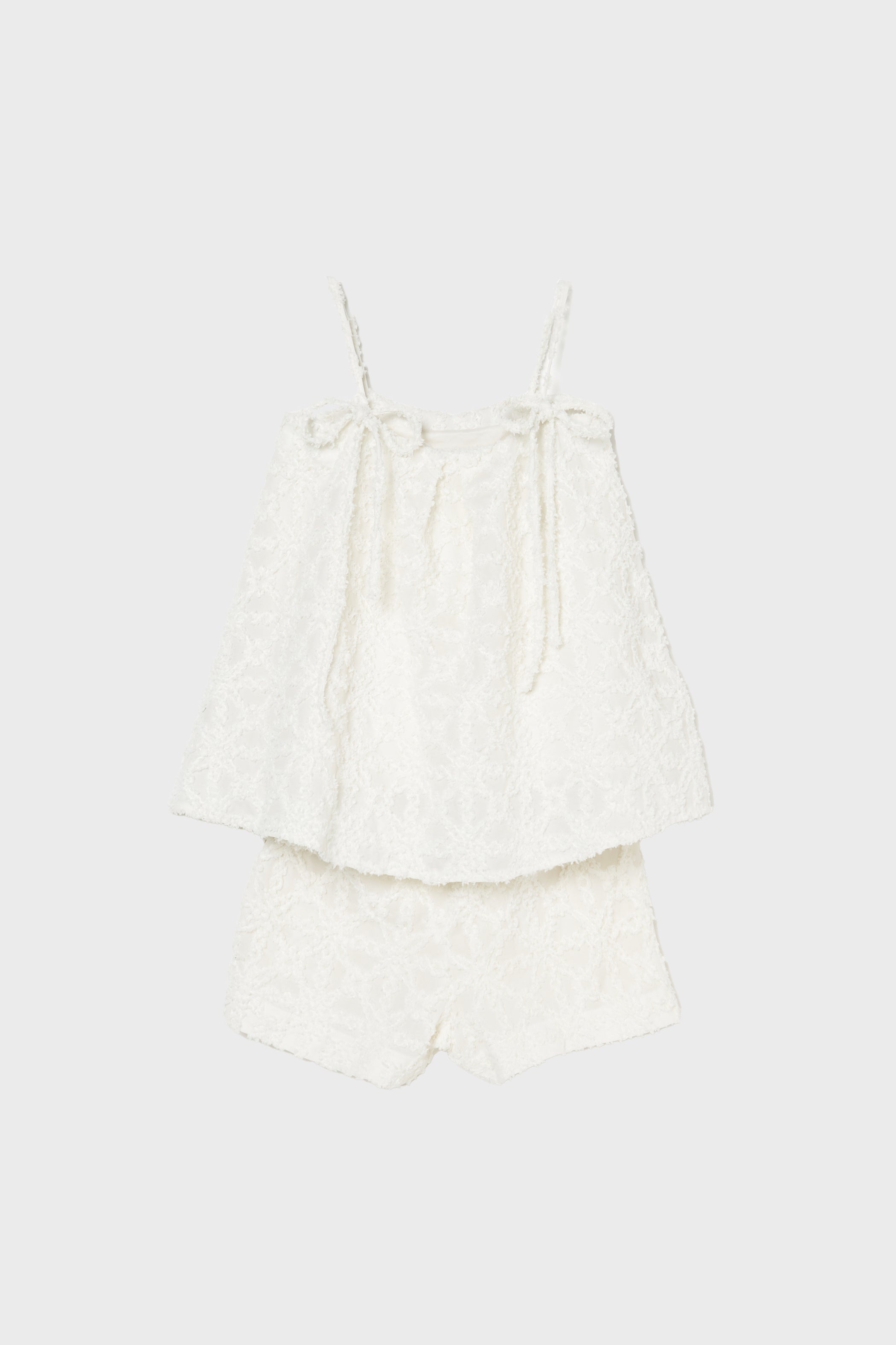 【BOTTOMSのみ】jacquard short pants