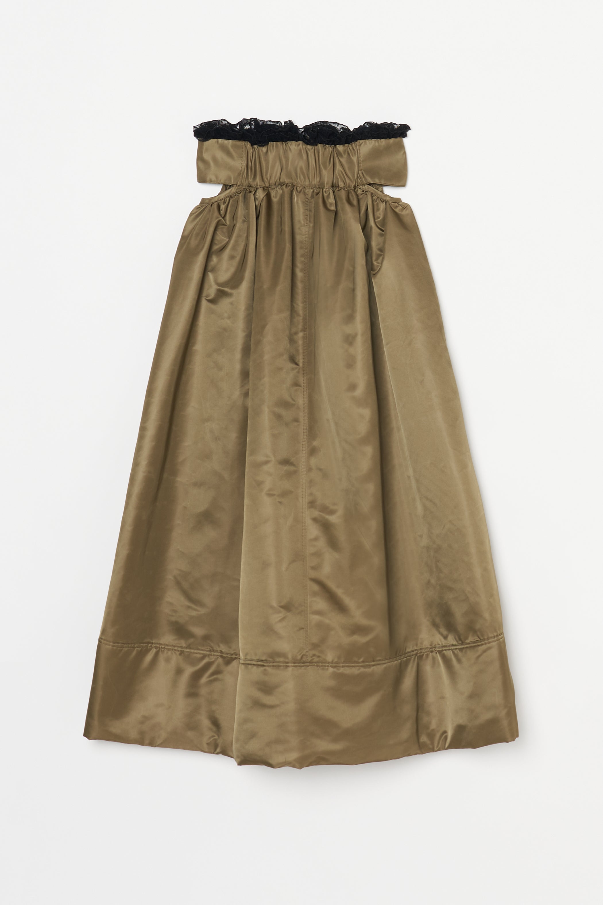 【Made in Japan】lace docking MA-1 skirt