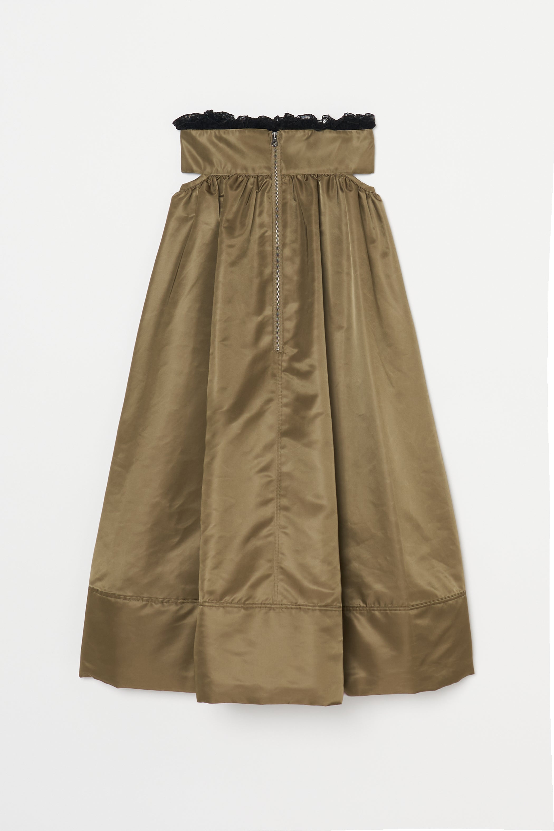 【Made in Japan】lace docking MA-1 skirt