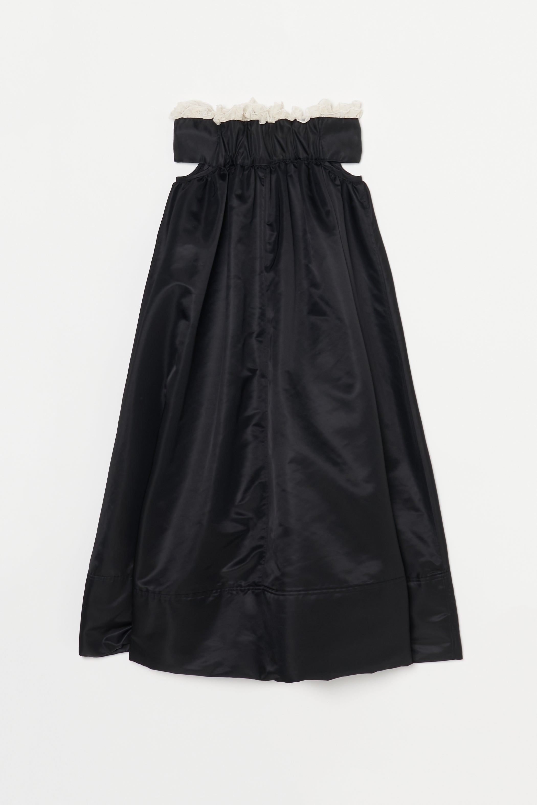 【Made in Japan】lace docking MA-1 skirt