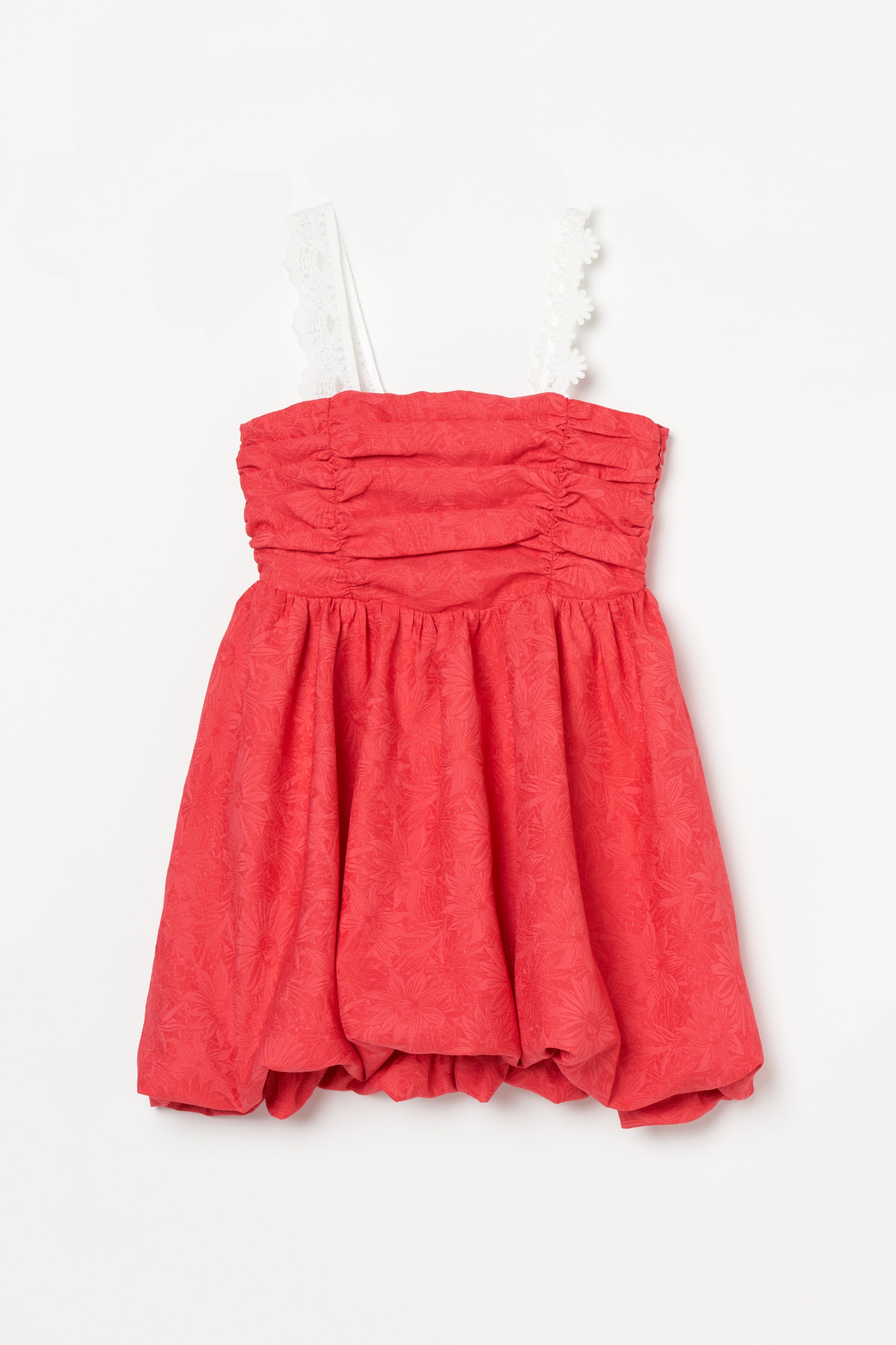 Asymmetry lace cami top