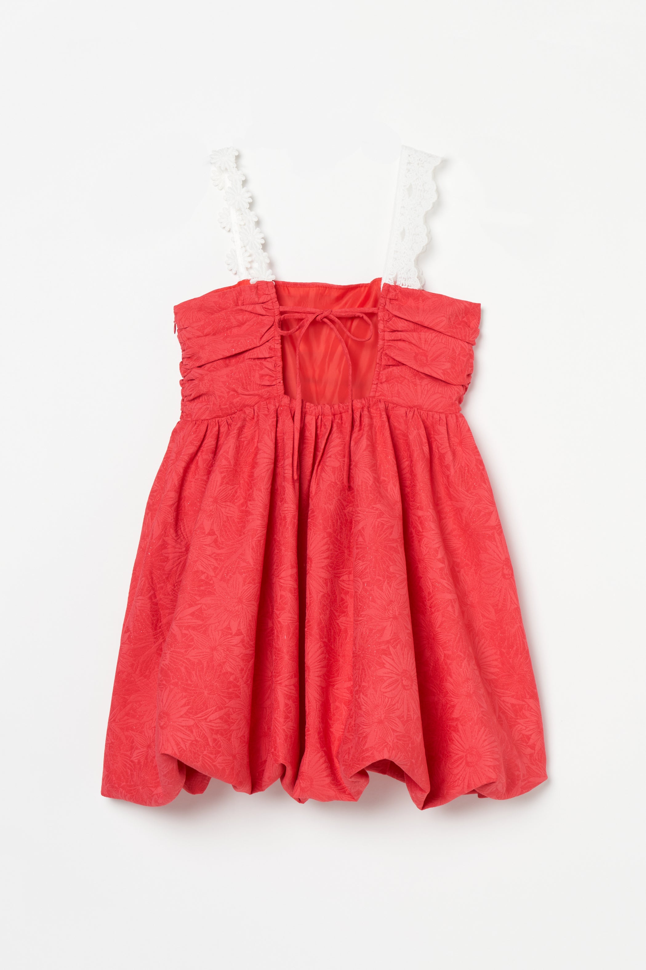 Asymmetry lace cami top