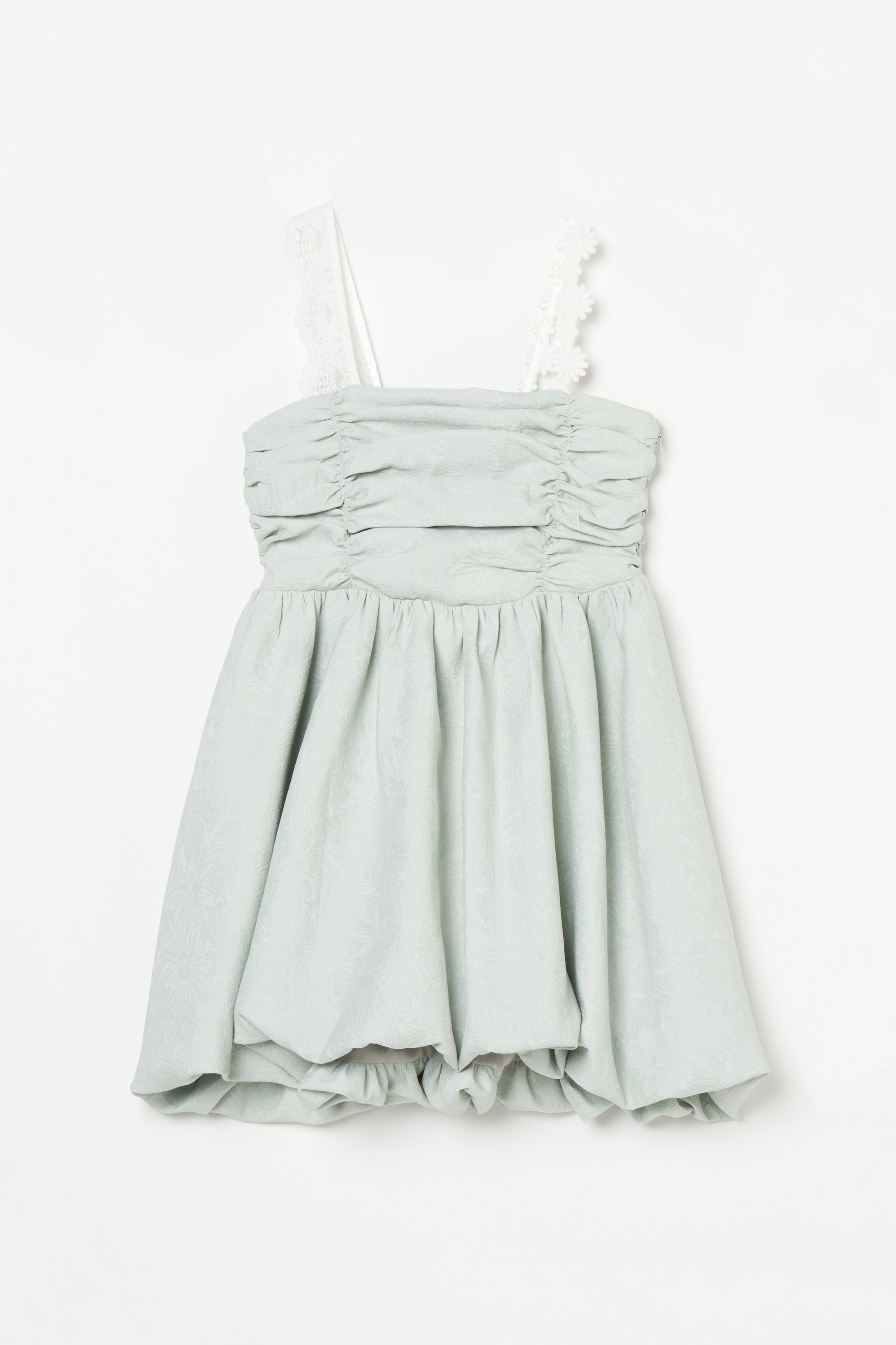 Asymmetry lace cami top