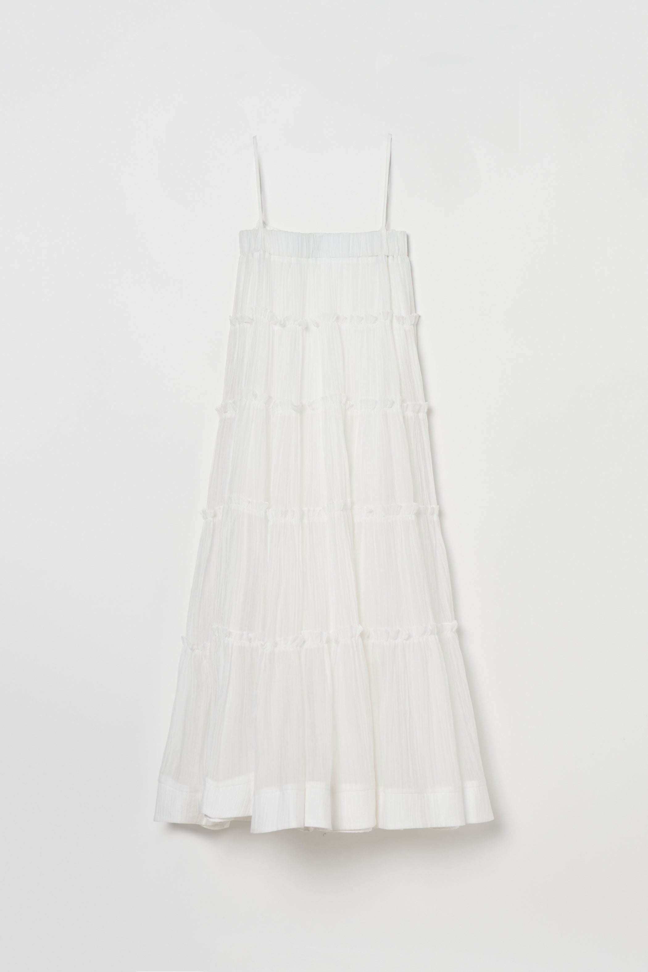 volume tiered cami one-piece