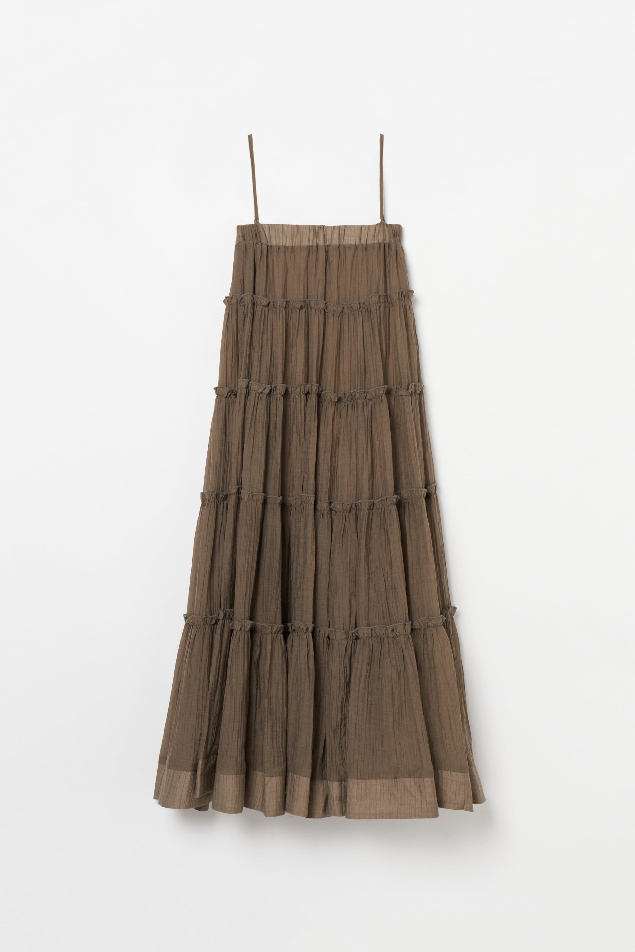 volume tiered cami one-piece