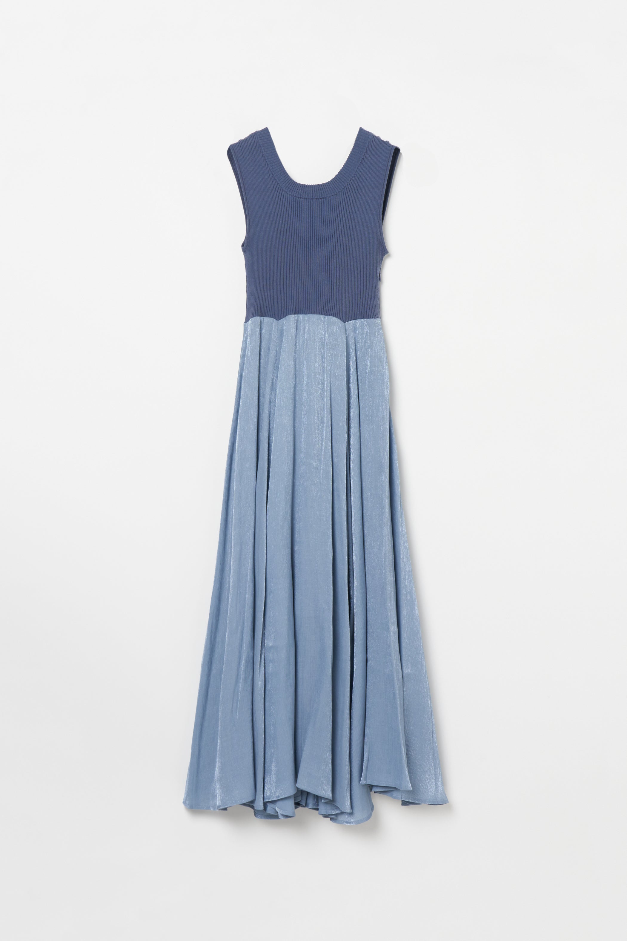 Knit docking lame one-piece