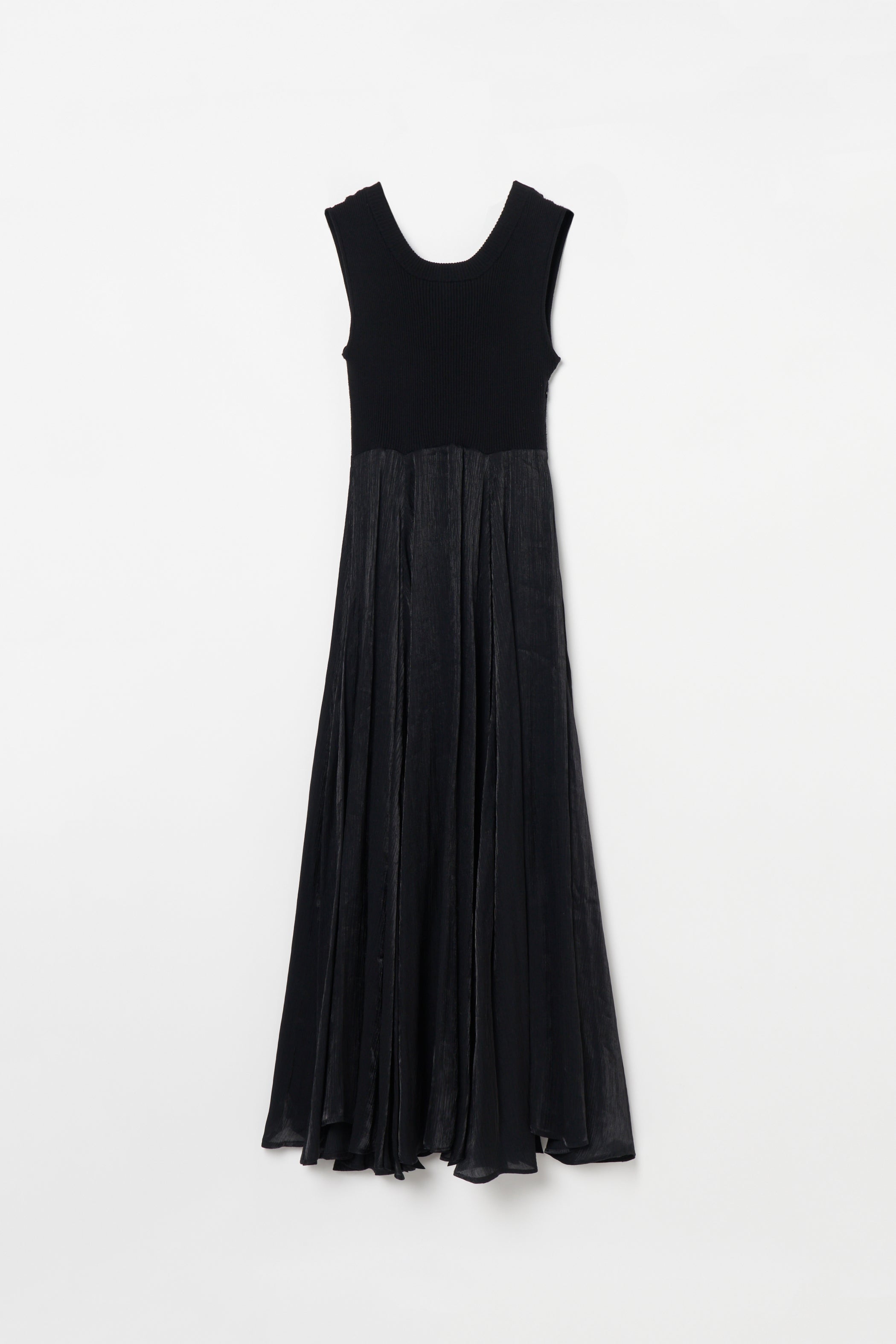 Knit docking lame one-piece